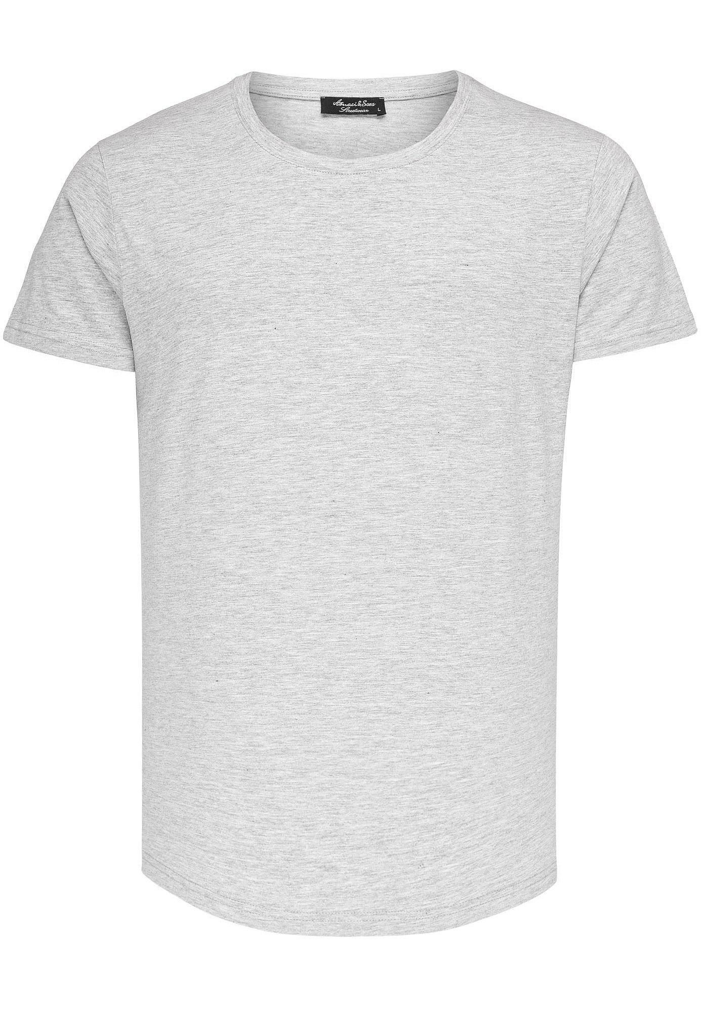T-Shirt TACOMA Basic T-Shirt mit Rundhalsausschnitt