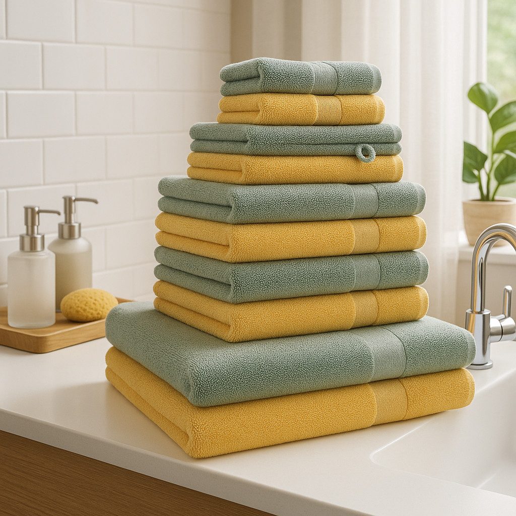 Betz Handtücher Premium Handtuch-Set 12-tlg., 100% Baumwolle (Set, 12-St), Duschtücher,Handtücher, Gästetücher, Seiftücher,Waschhandschuhe