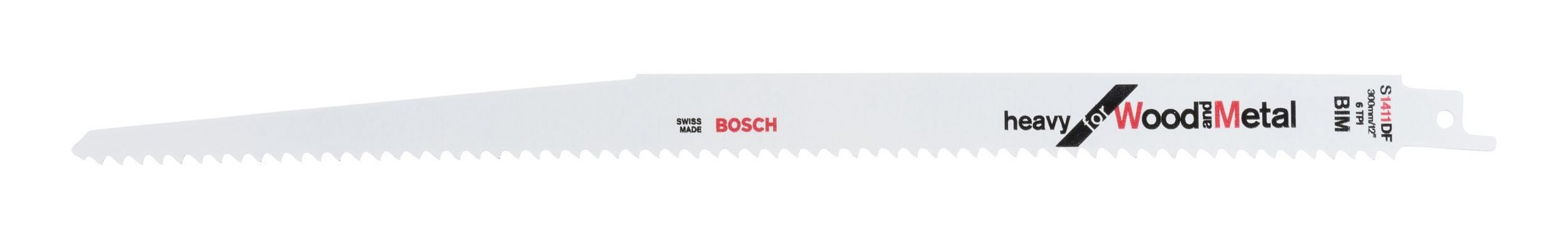 Heavy 5er-Pack Metal (5 S for DF - BOSCH 1411 Wood and Säbelsägeblatt Stück),