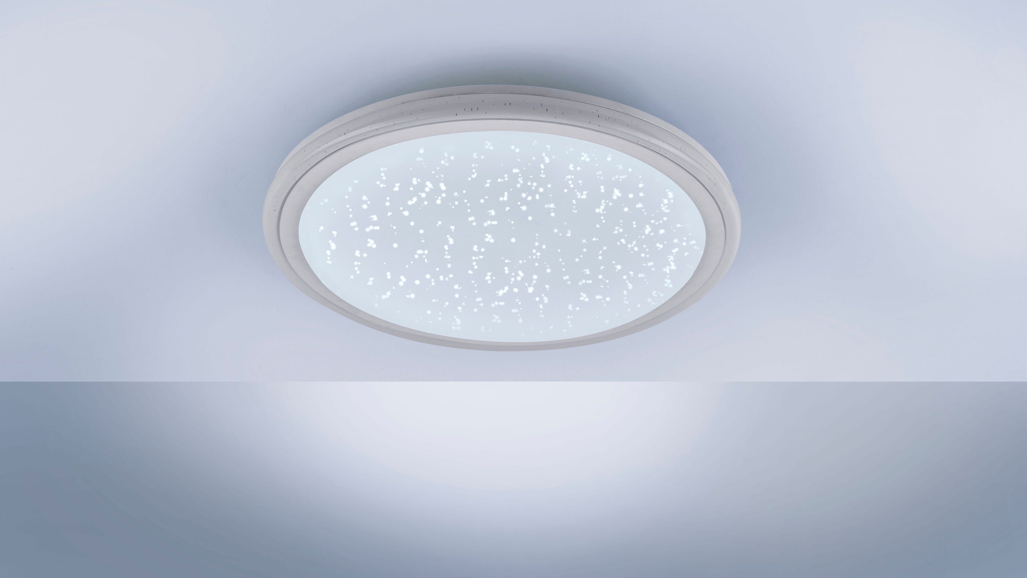 JUST LIGHT LED Deckenleuchte LUISA, Dimmfunktion, Farbsteuerung, Farbwechse günstig online kaufen