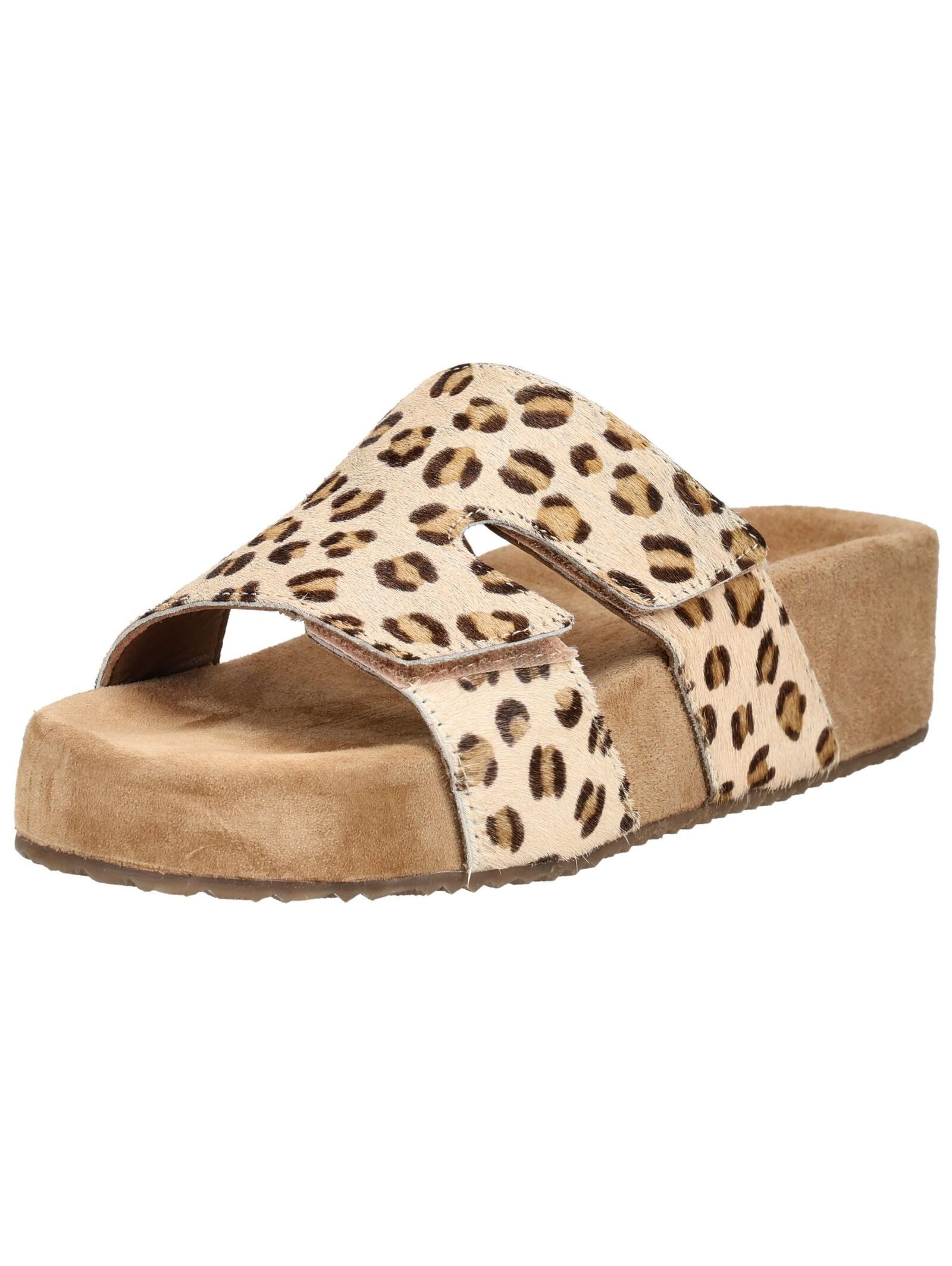 Lazamani Pantoletten Leder/Textil Pantolette