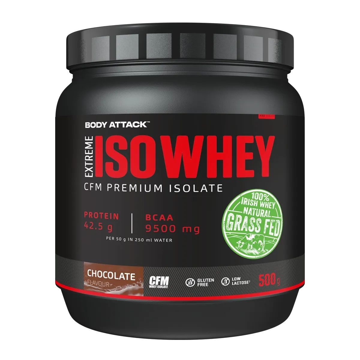 Body Attack Body Attack Extreme Iso Whey - 500g Pulver
