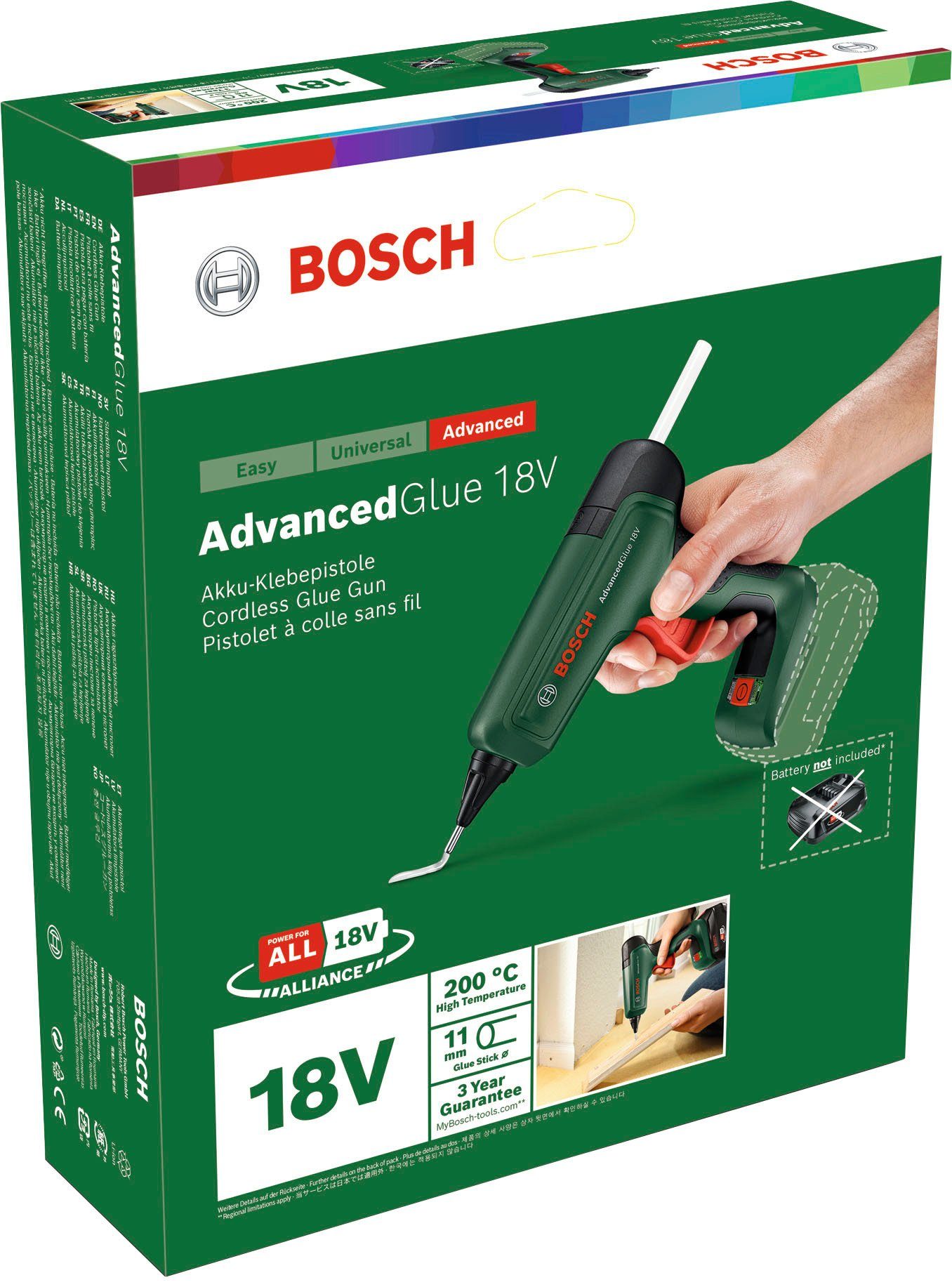 Bosch Home & Garden Heißklebepistole AdvancedGlue 18V Solo, ohne Akku und Ladegerät – Bild 4 von 5