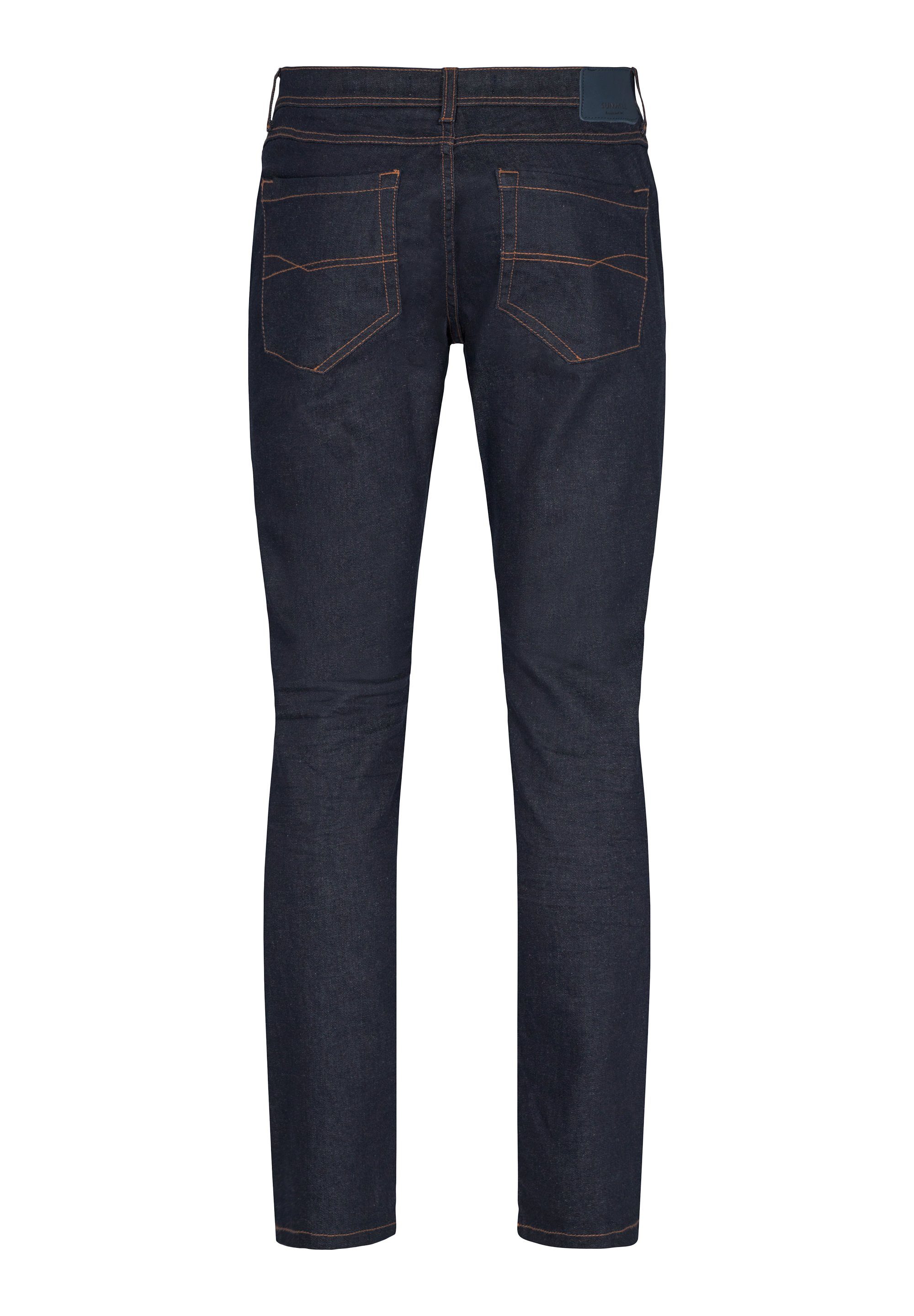 SUNWILL Straight-Jeans Super Stretch in Fitted dark blue Fit