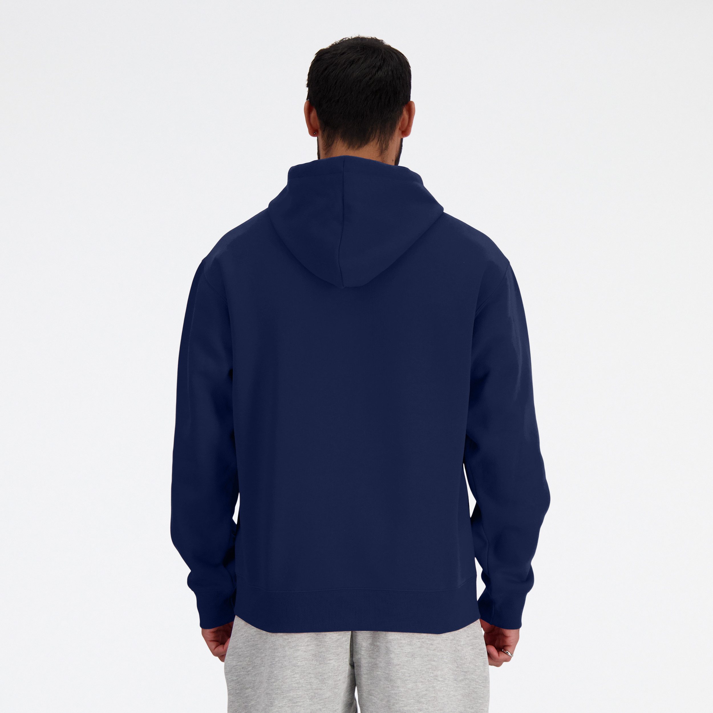 New Balance Kapuzensweatshirt SPORT ESSENTIALS FRENCH TERRY LOGO HOODIE mit Kapuze, aus Baumwolle und Polyester