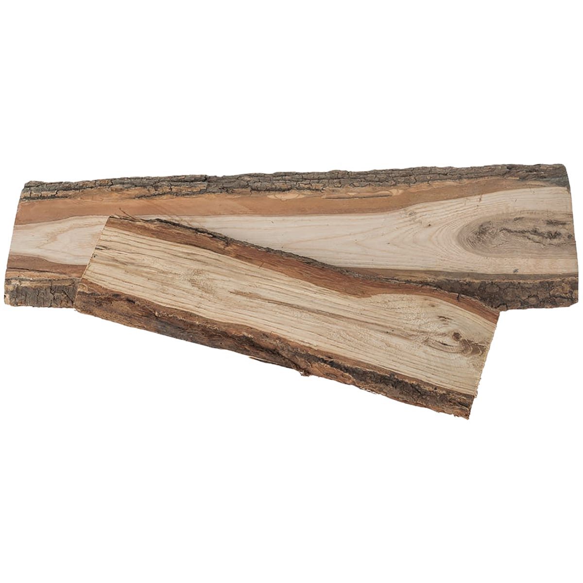 matches21 HOME & HOBBY Dekofigur Eichenbrett mit Rinde Schwartenbrett, in 5 günstig online kaufen