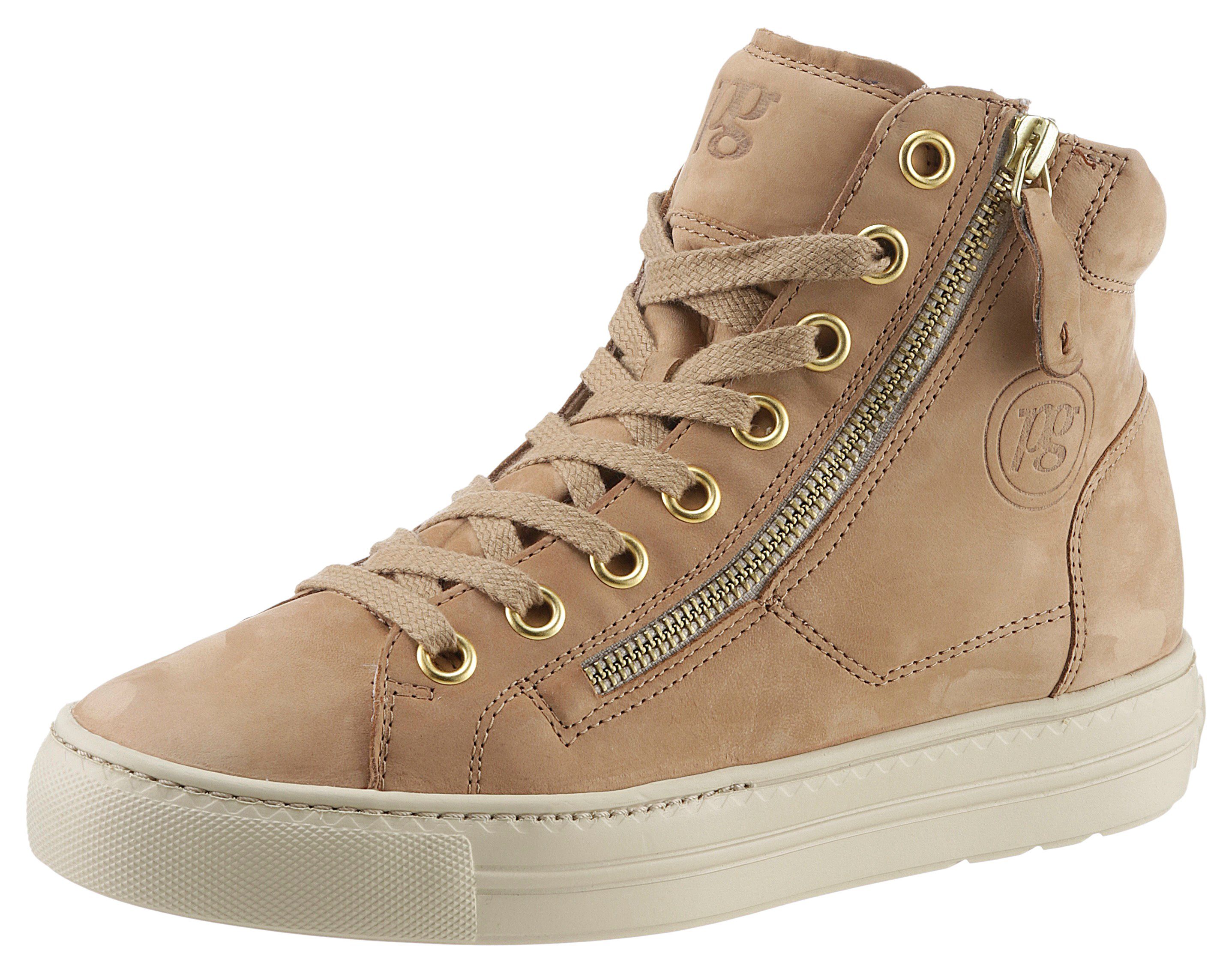 Paul Außenreißverschluss zusätzlichem Sneaker sand Green mit