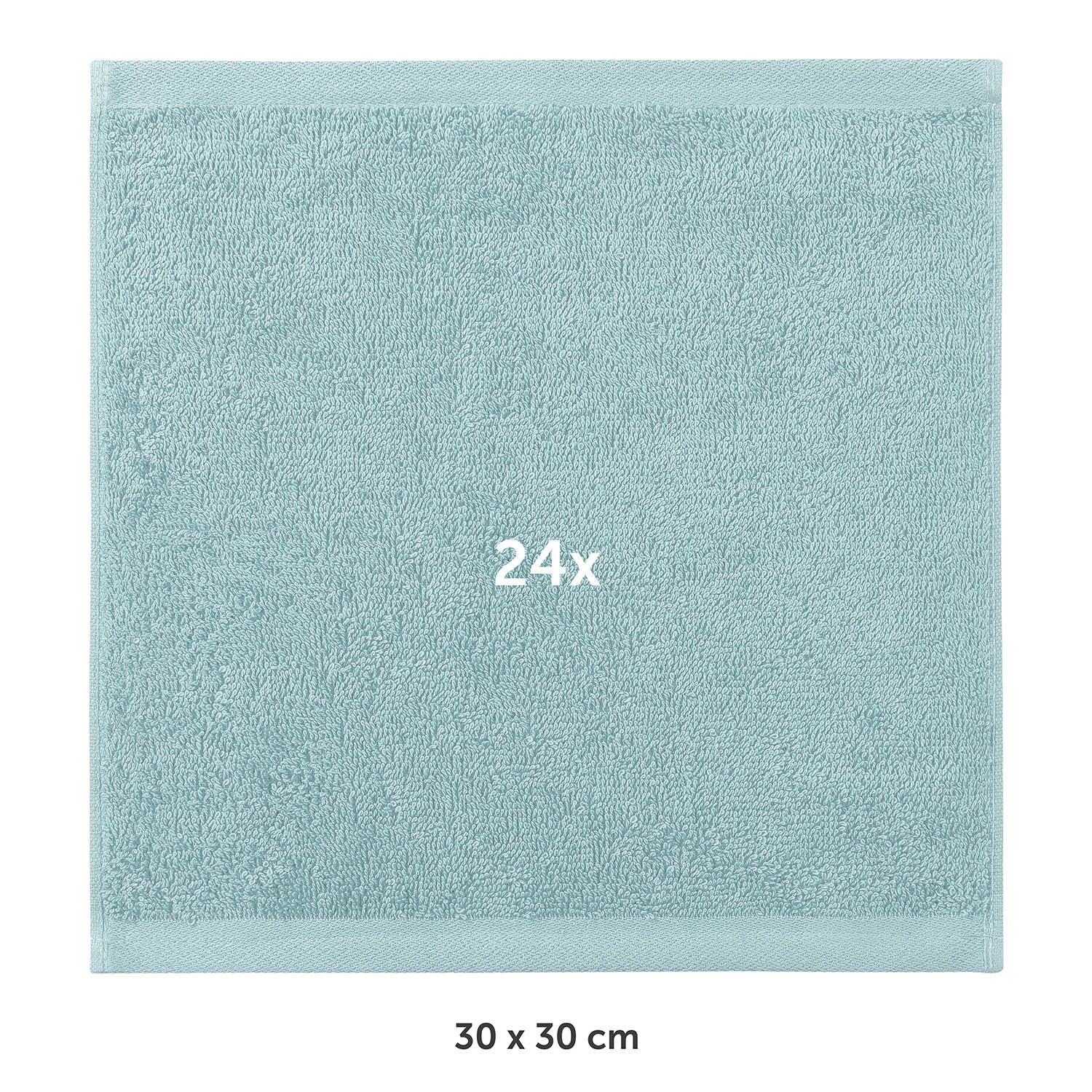 Blumtal Gästehandtücher 30x30cm - weich und saugstark, Frottee (24-St), 12e günstig online kaufen