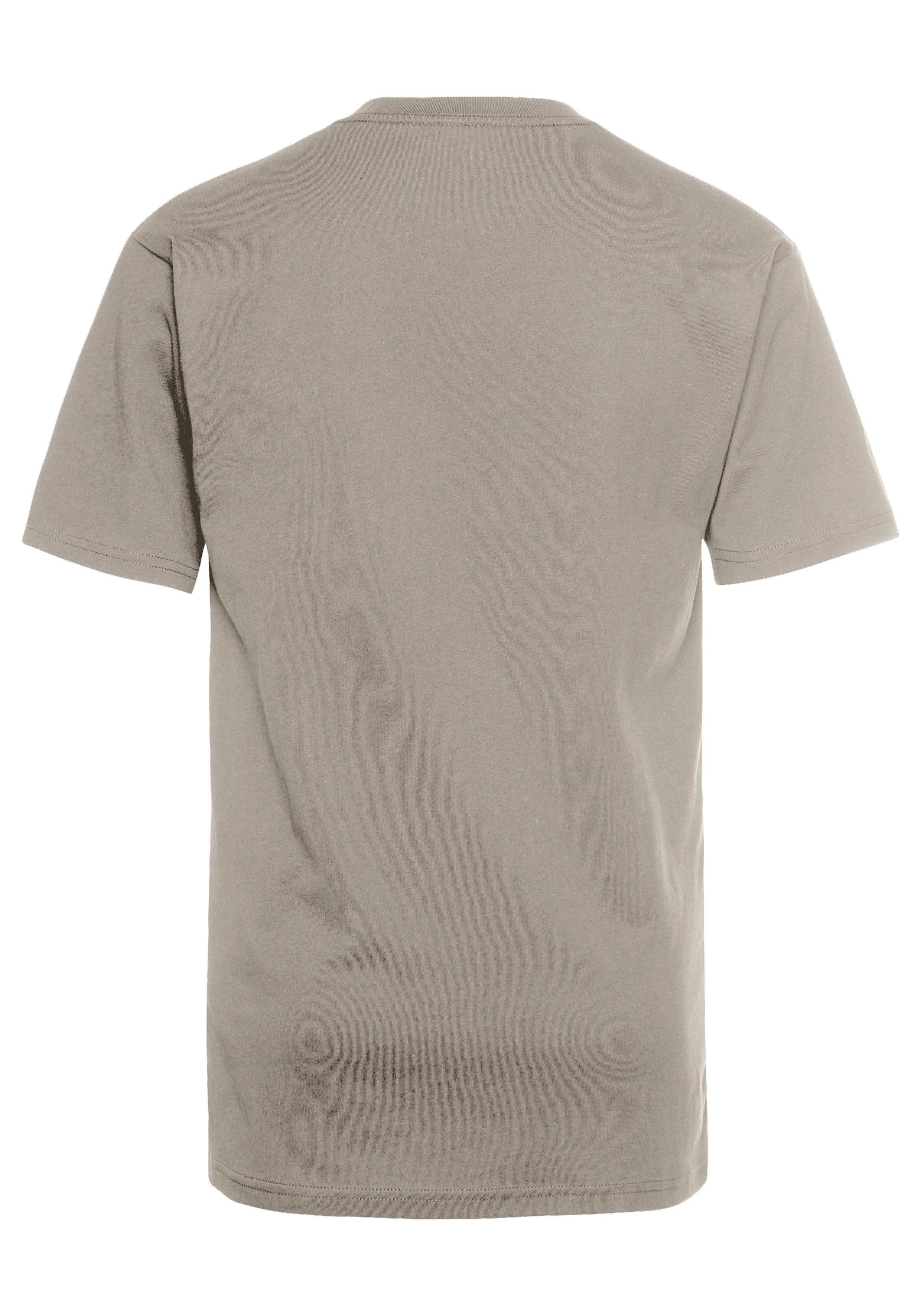 Vans T-Shirt MNLEFTCHESTLOGOTEE mit Halbarm, aus Baumwolle