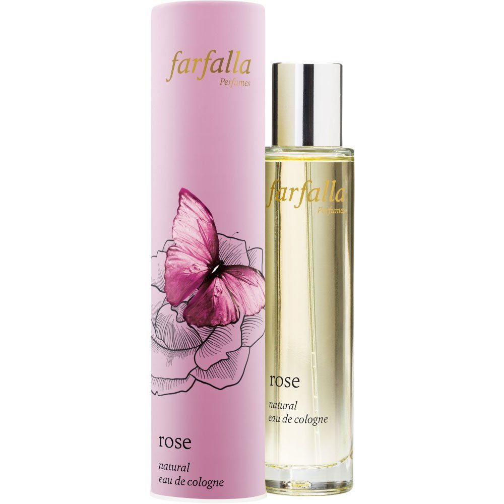 Farfalla Essentials AG Eau de Cologne rose natural, 50 ml