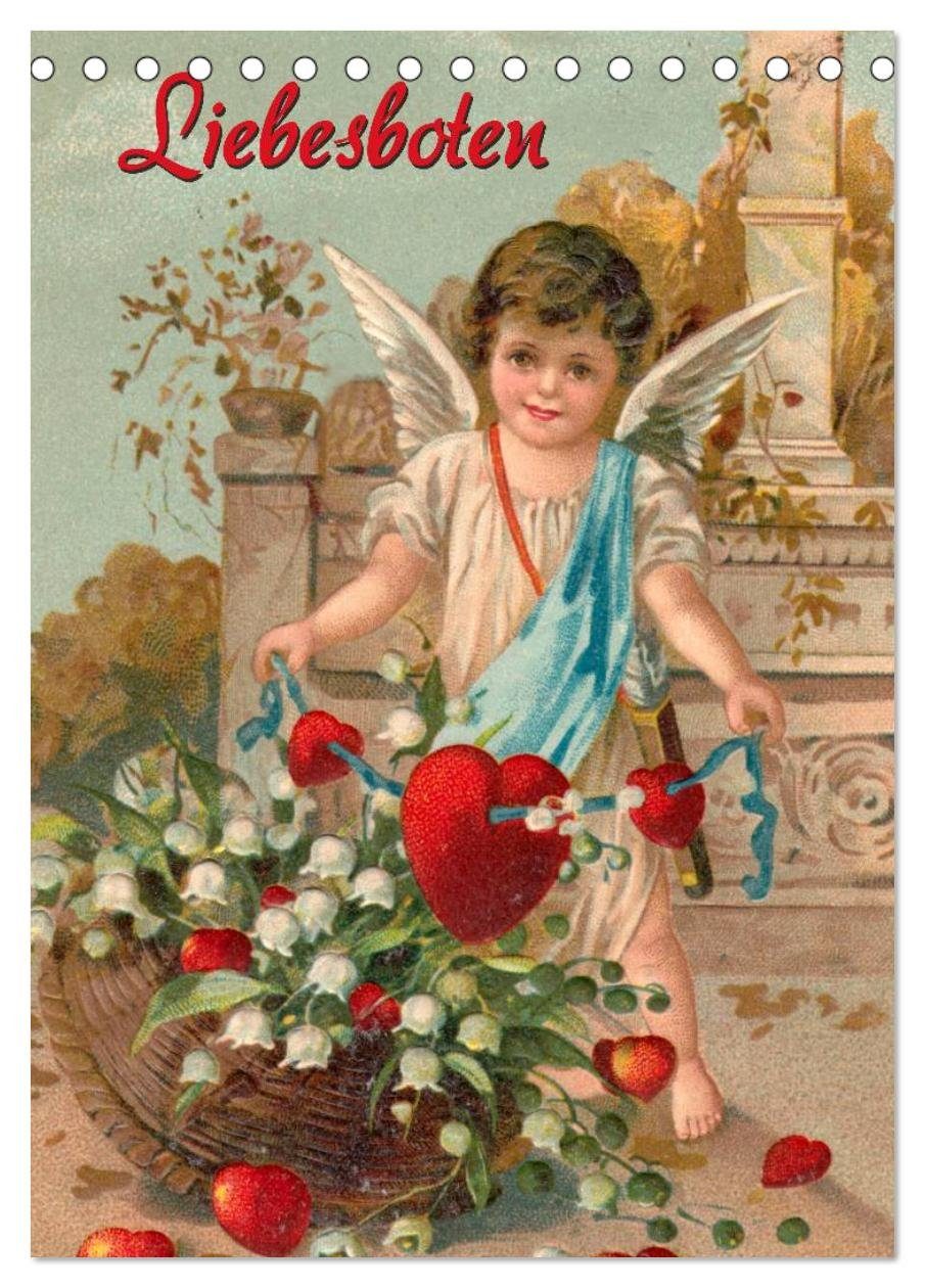 CALVENDO Настенный календарь Liebesboten (Tischkalender 2026 DIN A5 hoch), CALVENDO Monatskalender