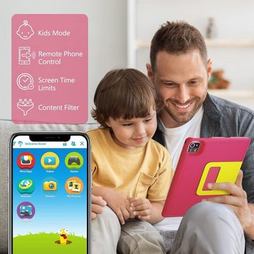 Hotlight Kinder's 6 GB RAM, Kindersicherung, Dual-Kamera, 5000mAh Akku Tablet (10", 64 GB, Android 13, Kinderdigitaler Begleiter: Leistung, Schutz & Kontrolle)