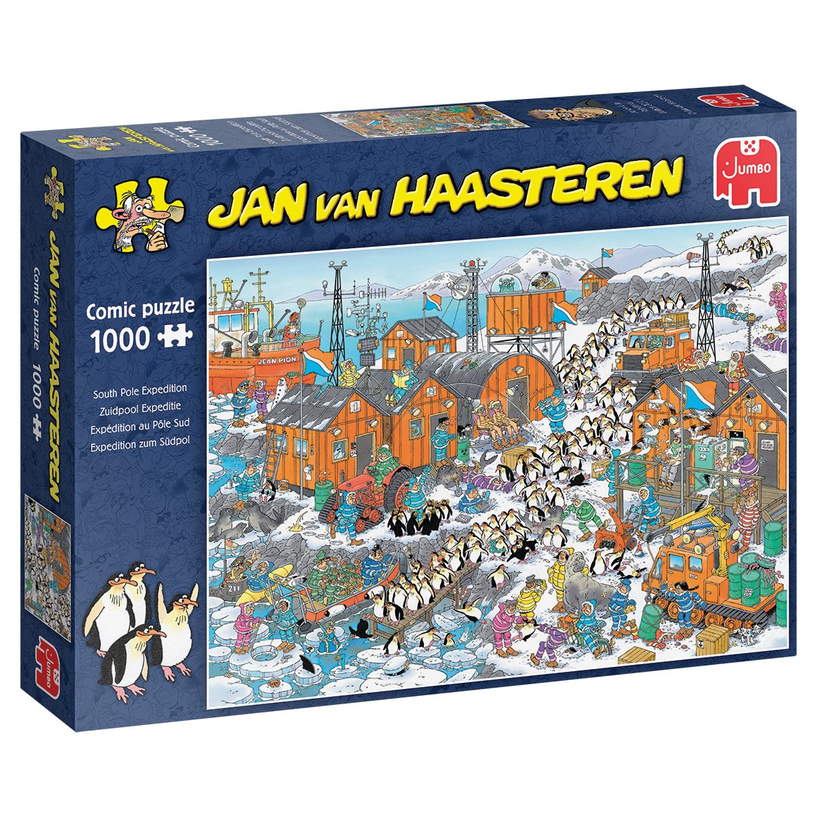 Jan van Haasteren Puzzle Jan van Haasteren Expedition zum Südpol 1000 Teile Puzzle, 1000 Puzzleteile