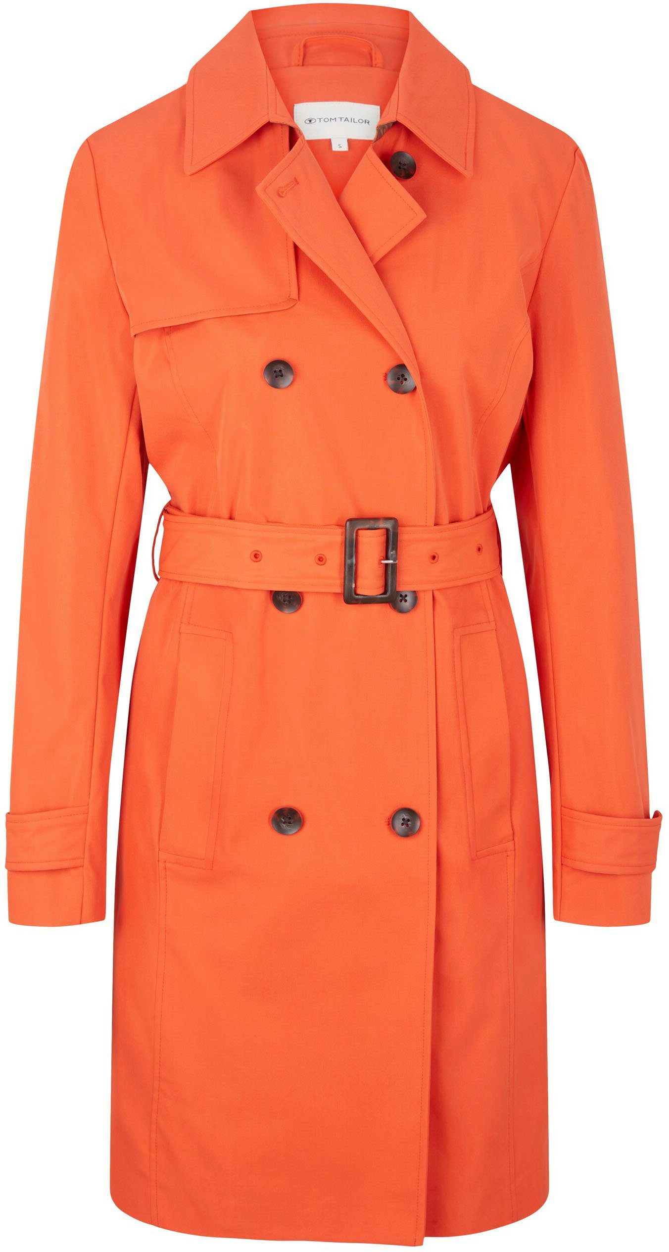 TOM TAILOR Trenchcoat fever red