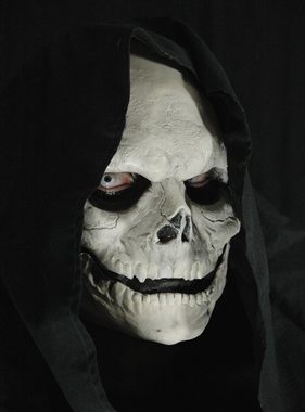Wizardo Verkleidungsmaske Sensenmann Maske zum Ankleben, In Deiner Jobbeschreibung steht 'Für alle Ewigkeit'? Dein wichtigstes