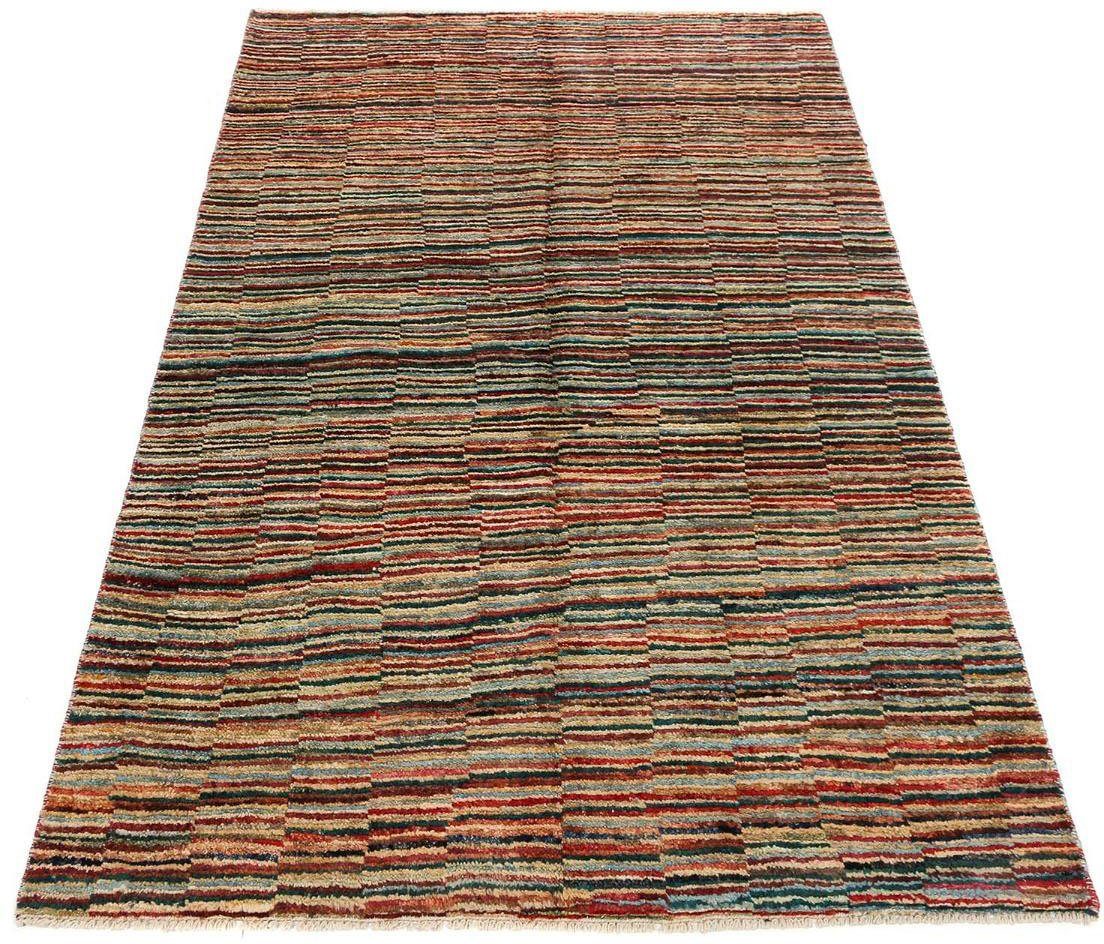 Wollteppich Streifen Multicolore 180 x 114 cm, morgenland, rechteckig, Höhe: 8 mm, Handgeknüpft
