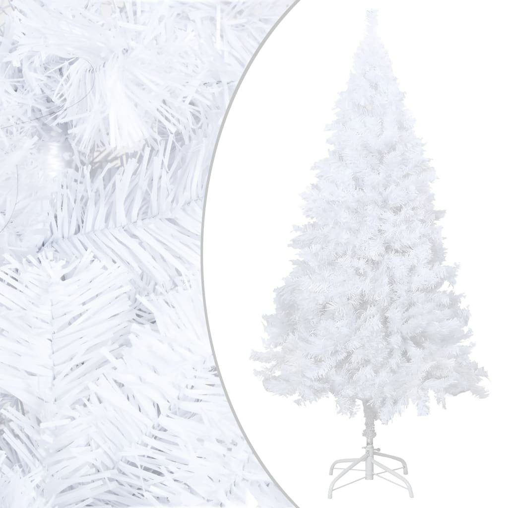 furnicato Künstlicher Weihnachtsbaum cm PVC 240 Dicken mit Zweigen Weiß
