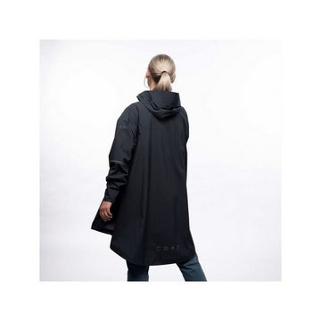 Bergans Strickponcho schwarz regular fit