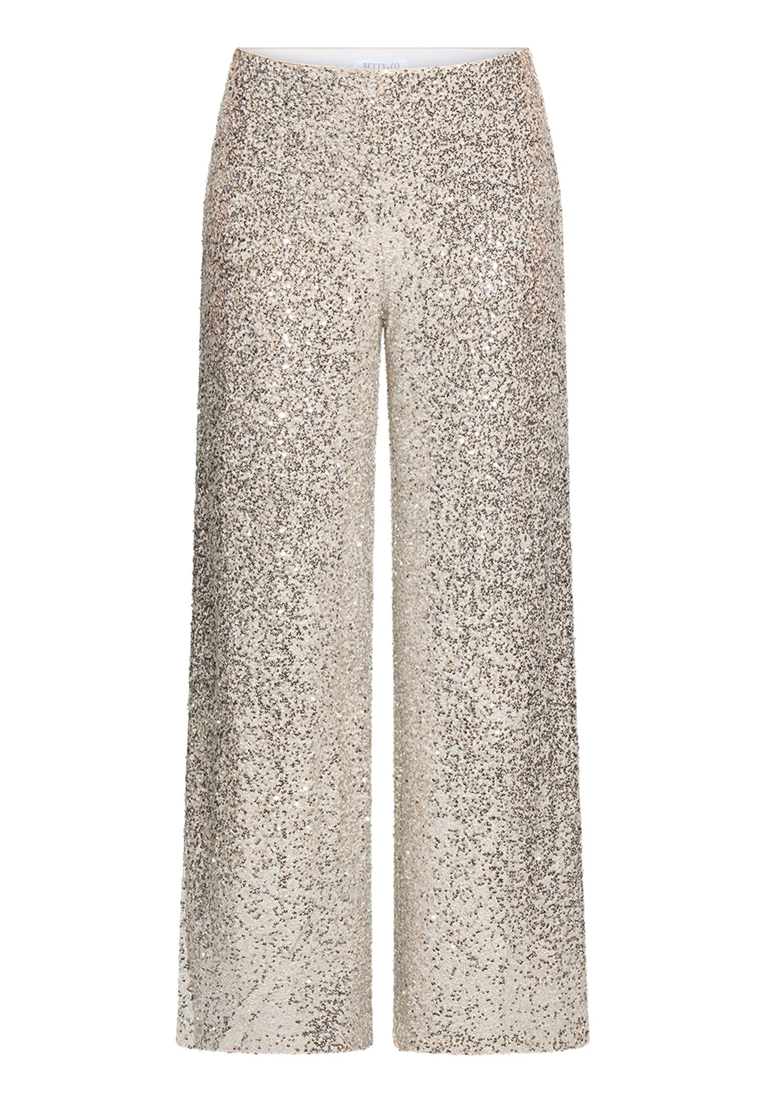 Betty&Co Schlupfhose Damen Schlupfhose mit Pailletten günstig online kaufen