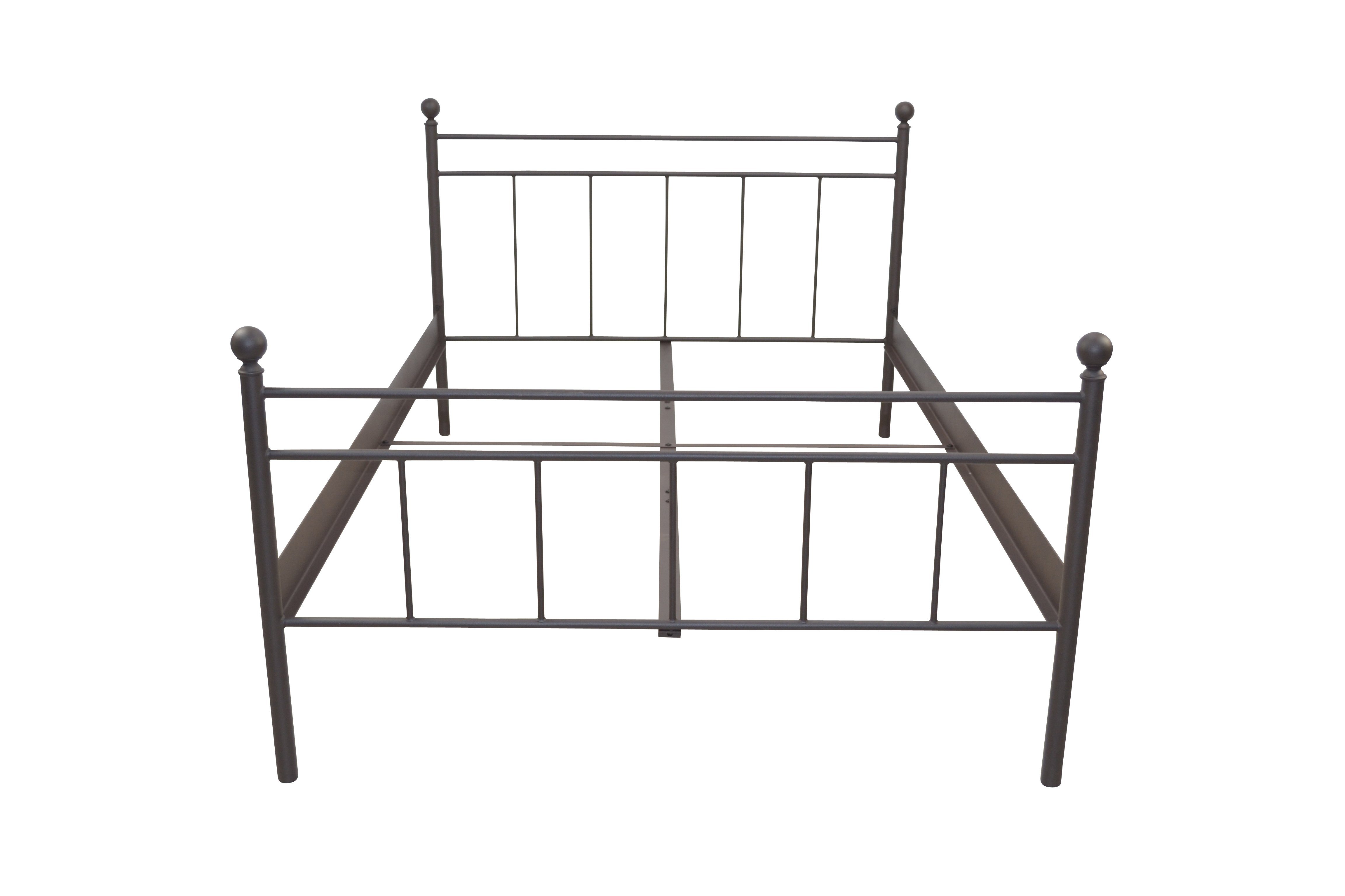 moebel-direkt-online Metallbett Anke Fb. braun (1-tlg), günstig online kaufen