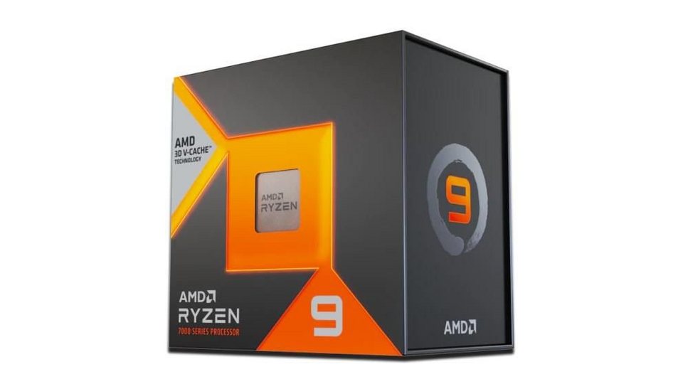 AMD Prozessor Ryzen 9 7900X3D, Anzahl der Threads: 24 Threads