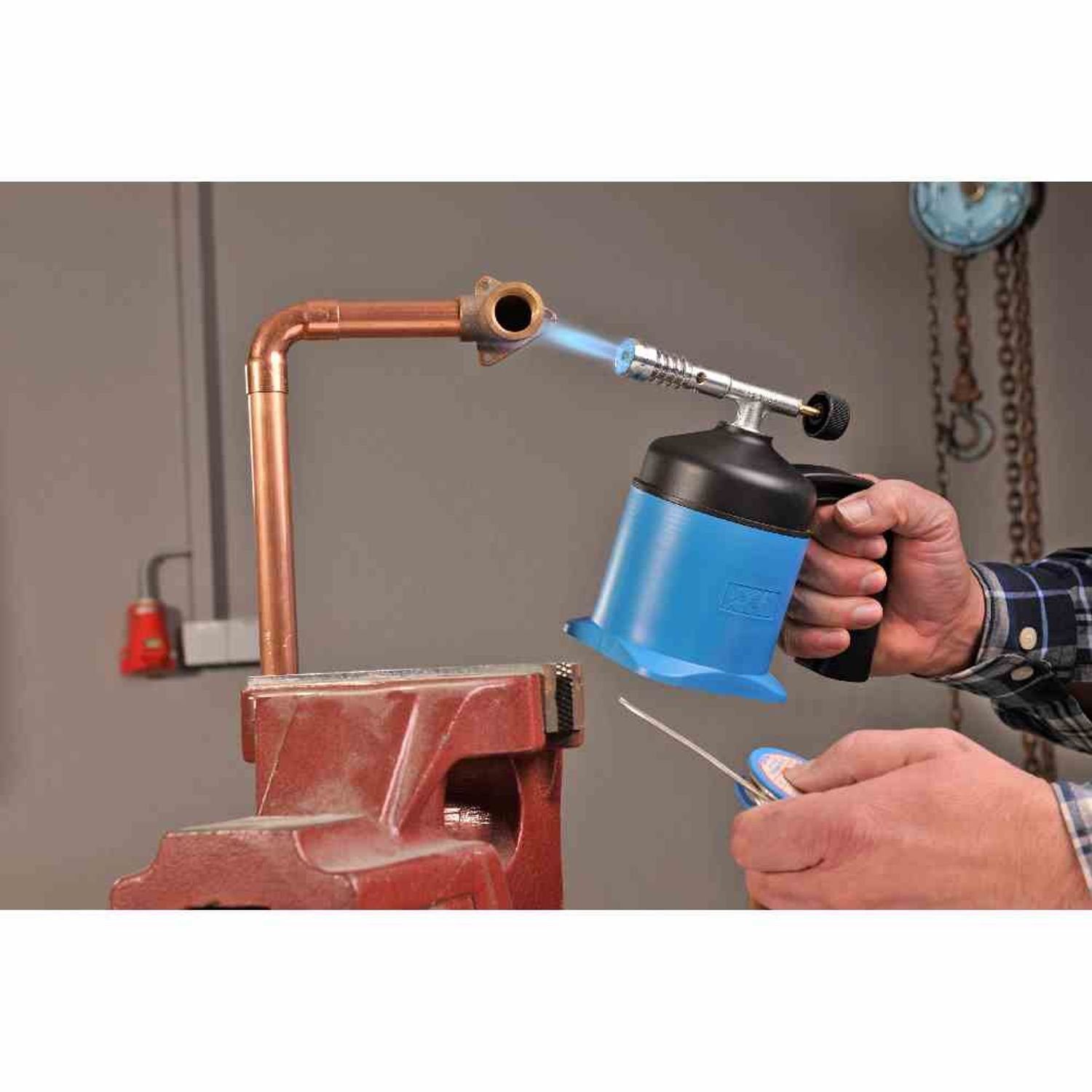 CFH Lötkolben Lötlampe LM 1000 Set inkl. 5 Kartuschen a190g