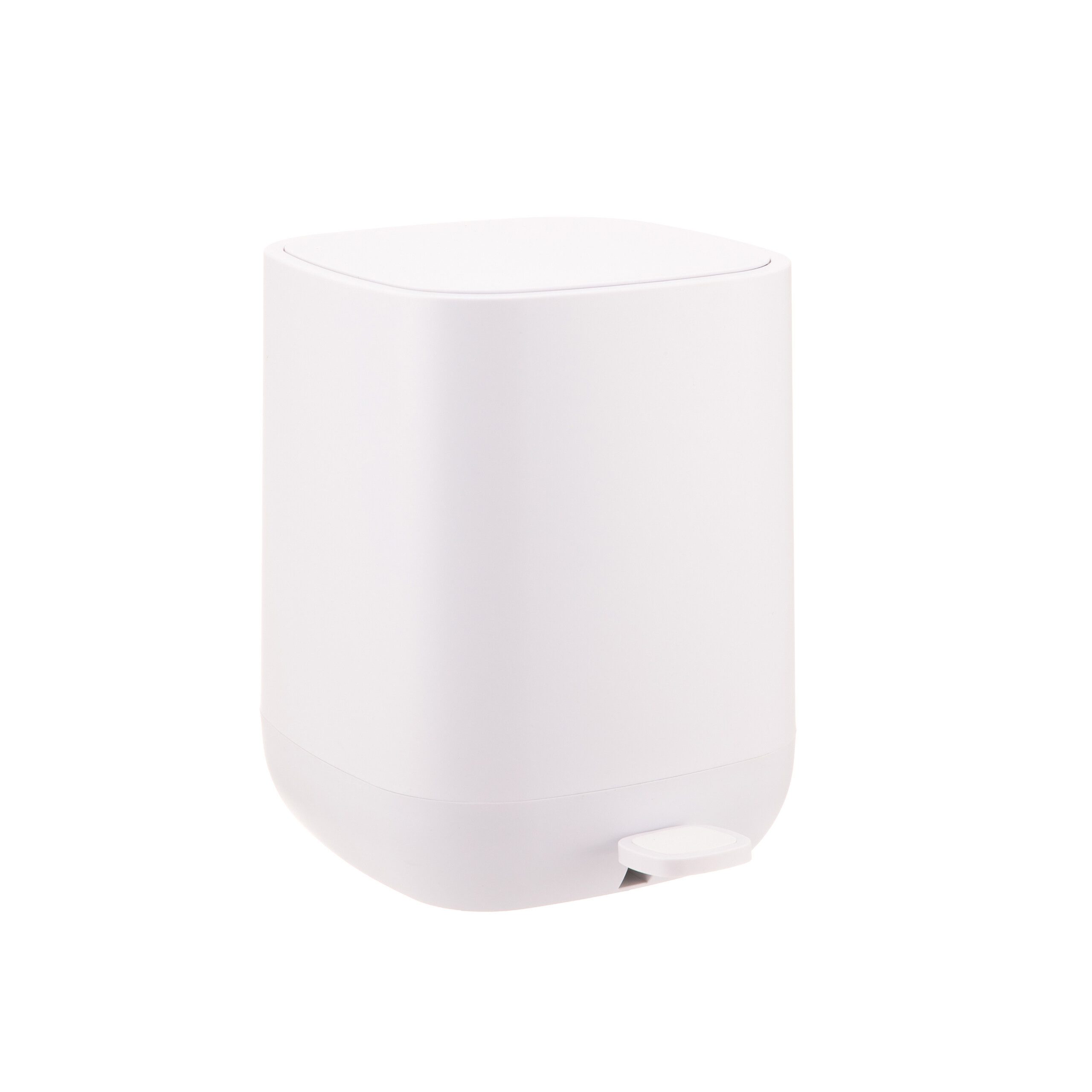 relaxdays Kosmetikeimer Mülleimer 9 Liter, Beige