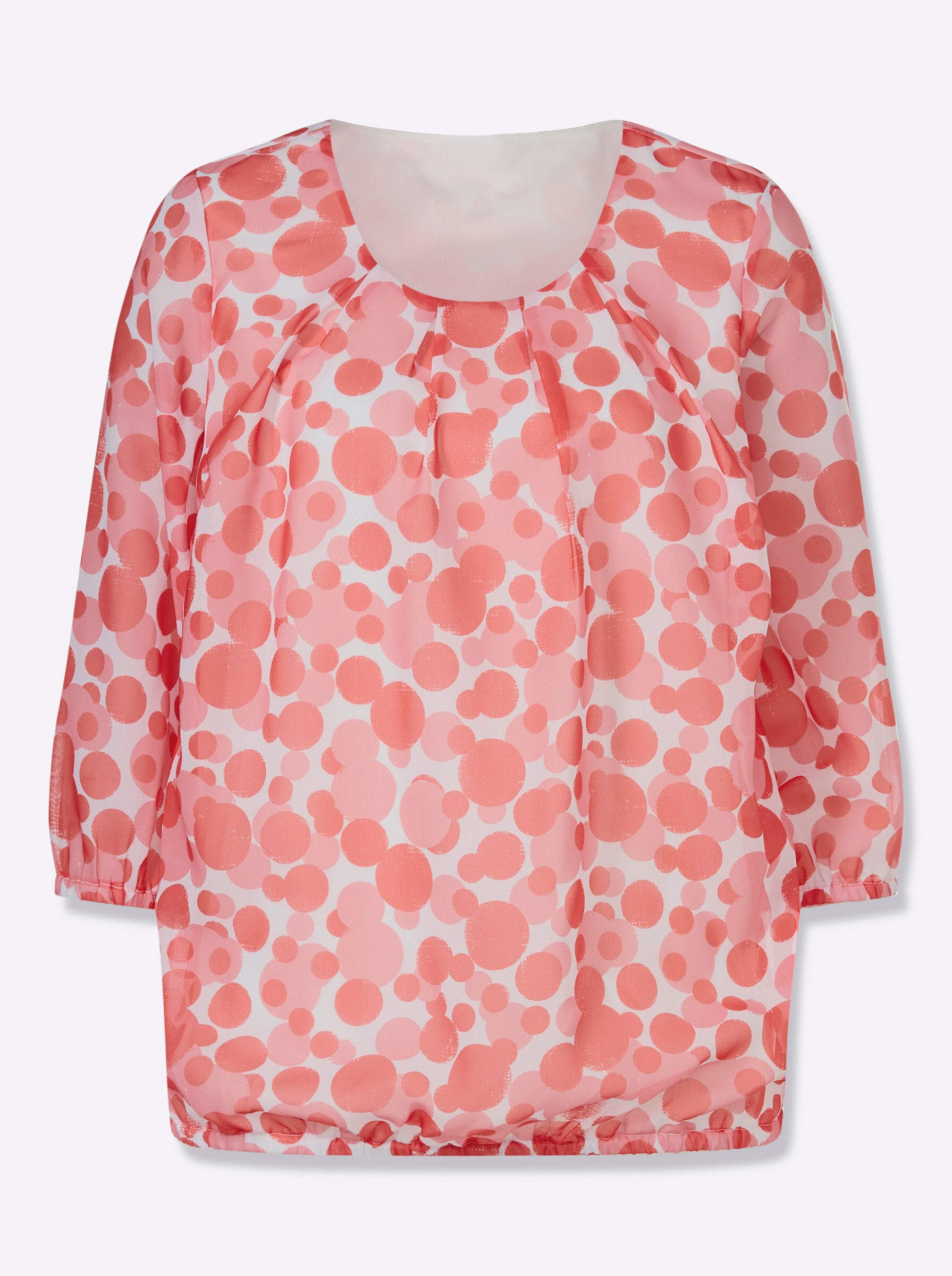 Sieh an! Klassische Bluse 3/4-Arm-Bluse 3/4-Arm
