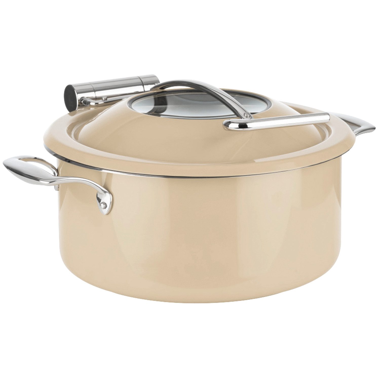 APS Speisenwärmer Chafing Dish -ORBIT-, (1-tlg), 18/8 Edelstahl, Topf mit induktionsfähigem Sandwich- / Kapselboden
