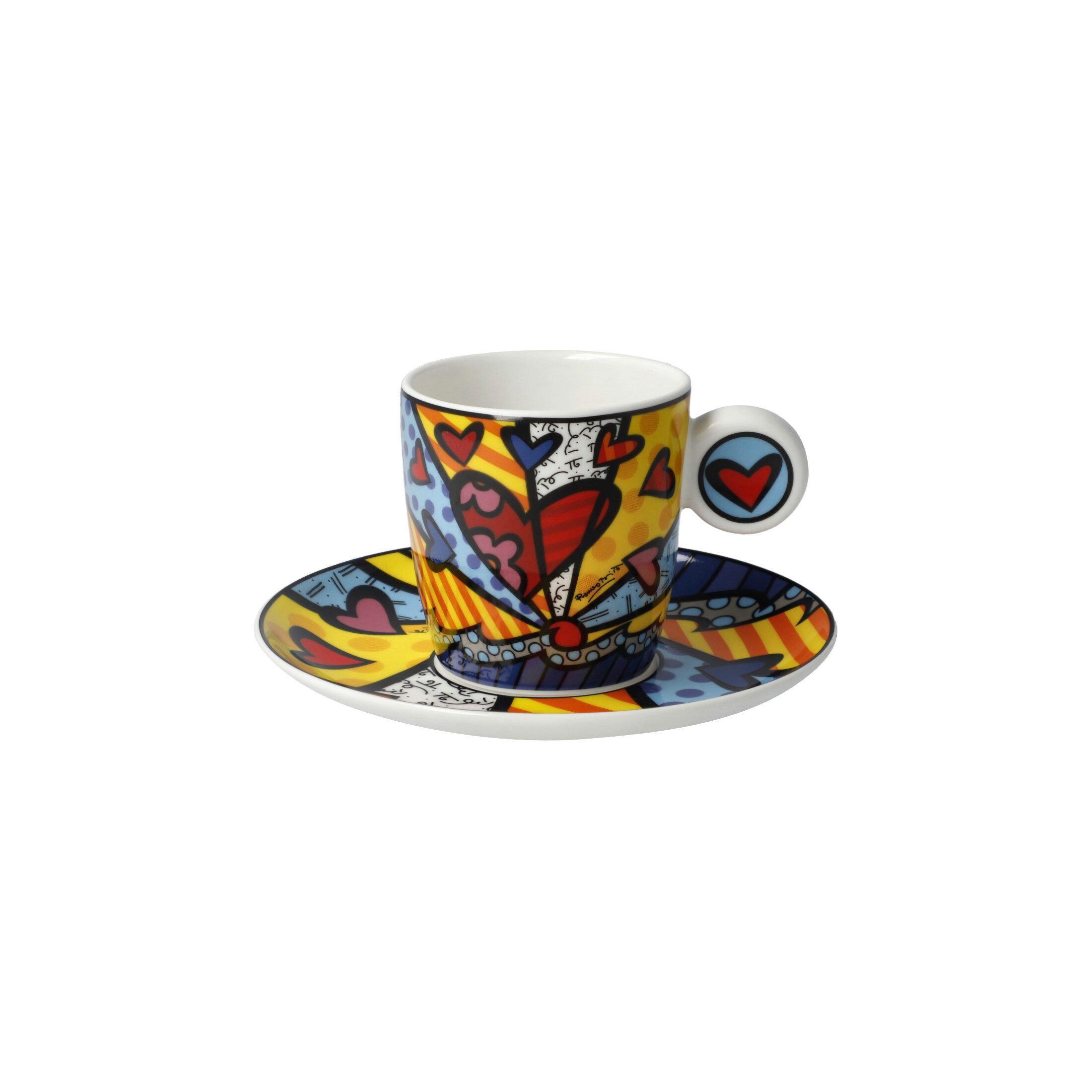 Goebel Tasse Mehrfarbig, Durchmesser 1 cm, Porzellan, Farbe: Mehrfarbig, Motiv: A New Day