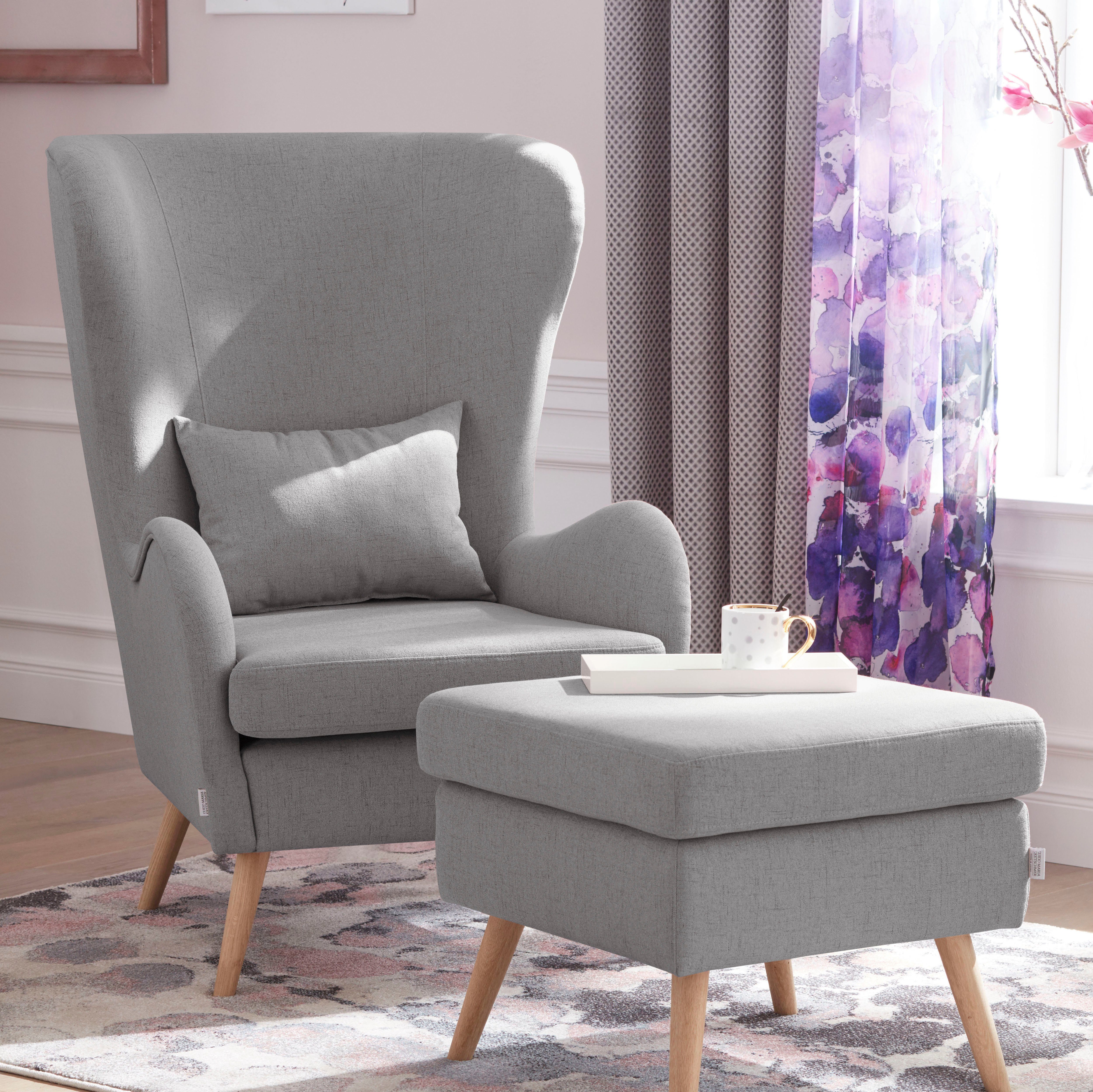 Home affaire Sessel Salla auch in Fellimitat und Feincord, viele Bezugsarte günstig online kaufen