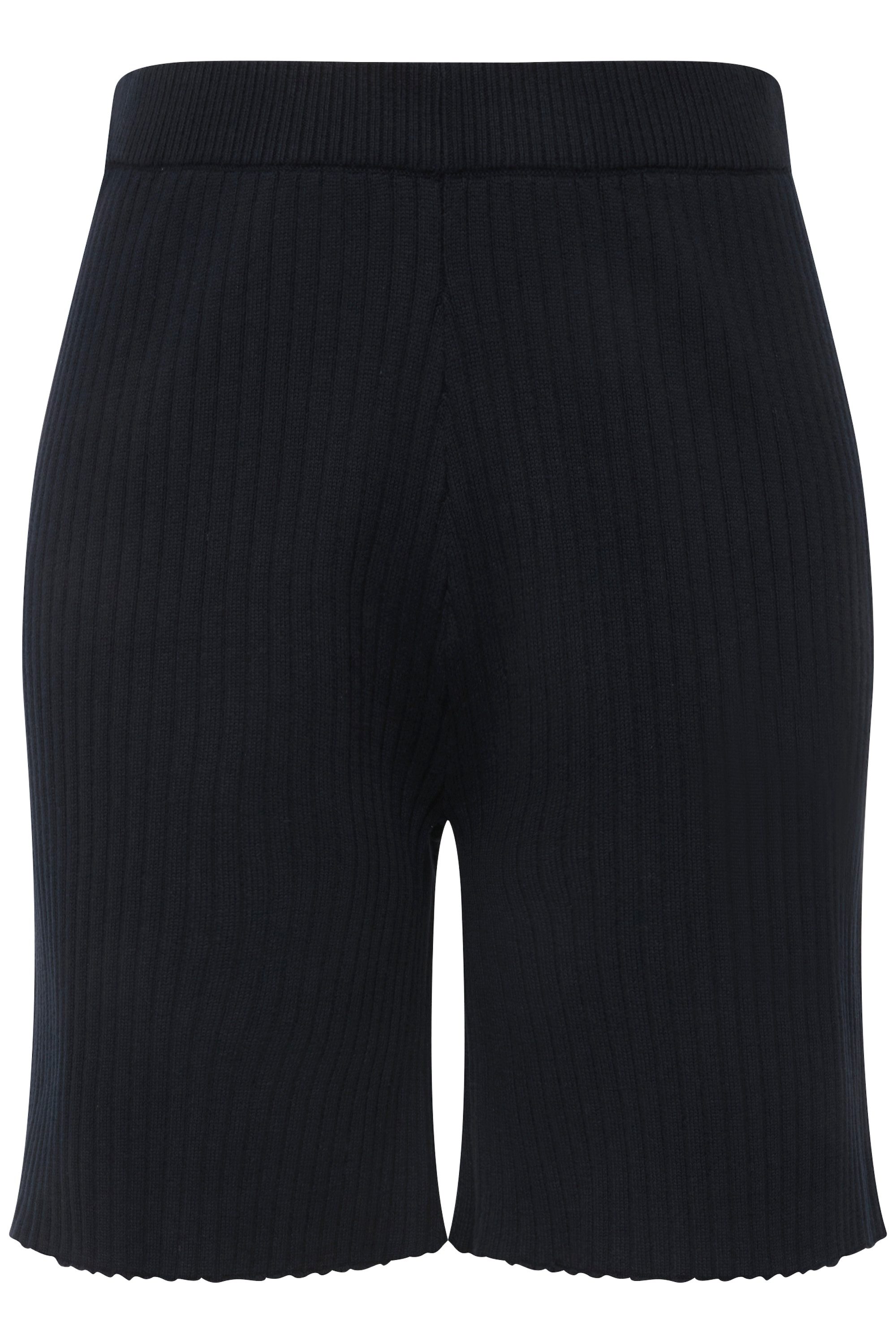 Ulla Popken Shorts Strick-Shorts weites Bein günstig online kaufen