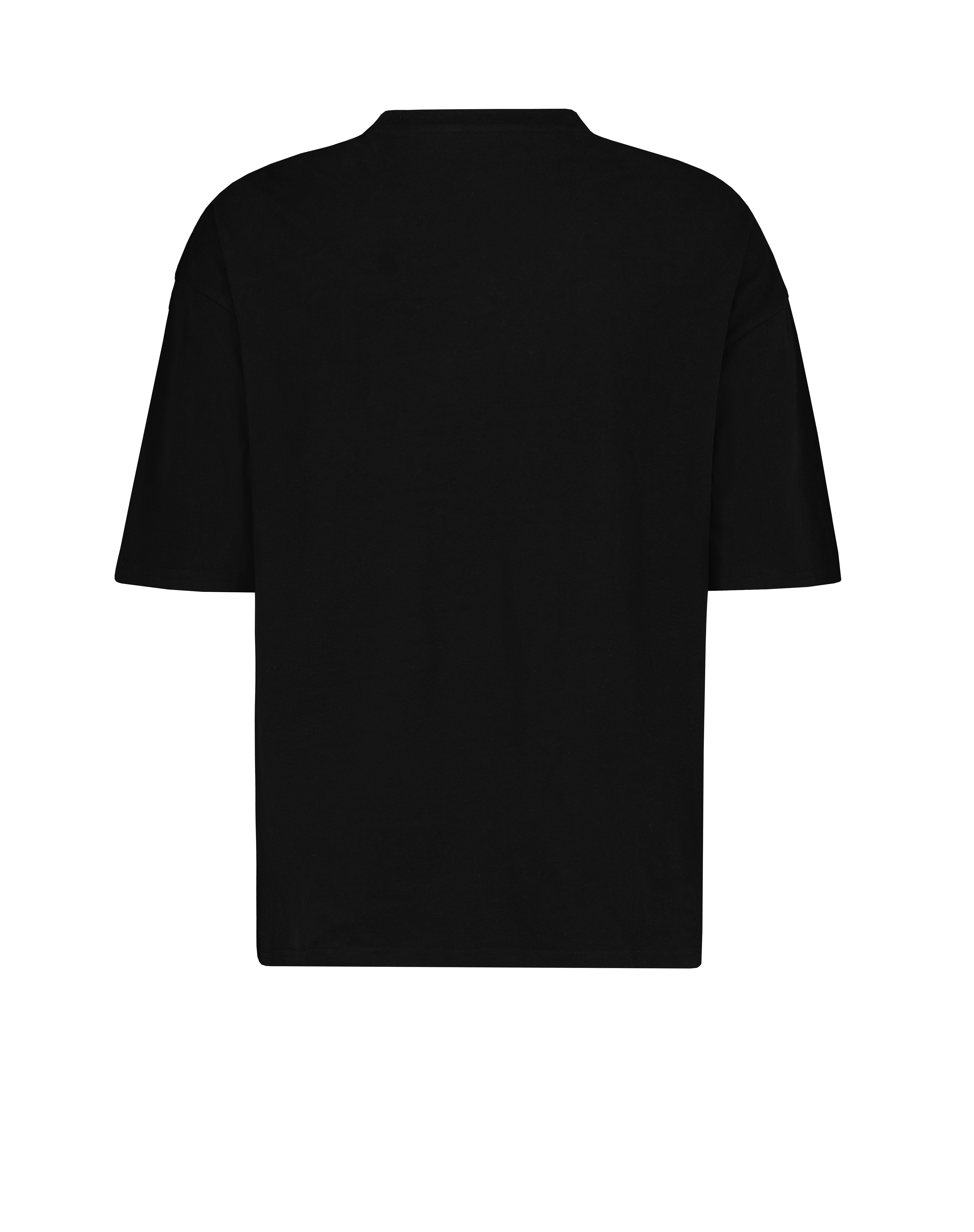 Aufdruck T-Shirt T-Shirt SUBLEVEL mit black1 Oversize