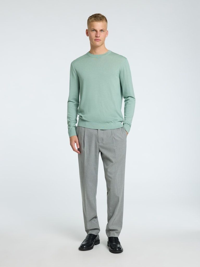SELECTED HOMME Rundhalspullover SLHTRAY LS KNIT günstig online kaufen