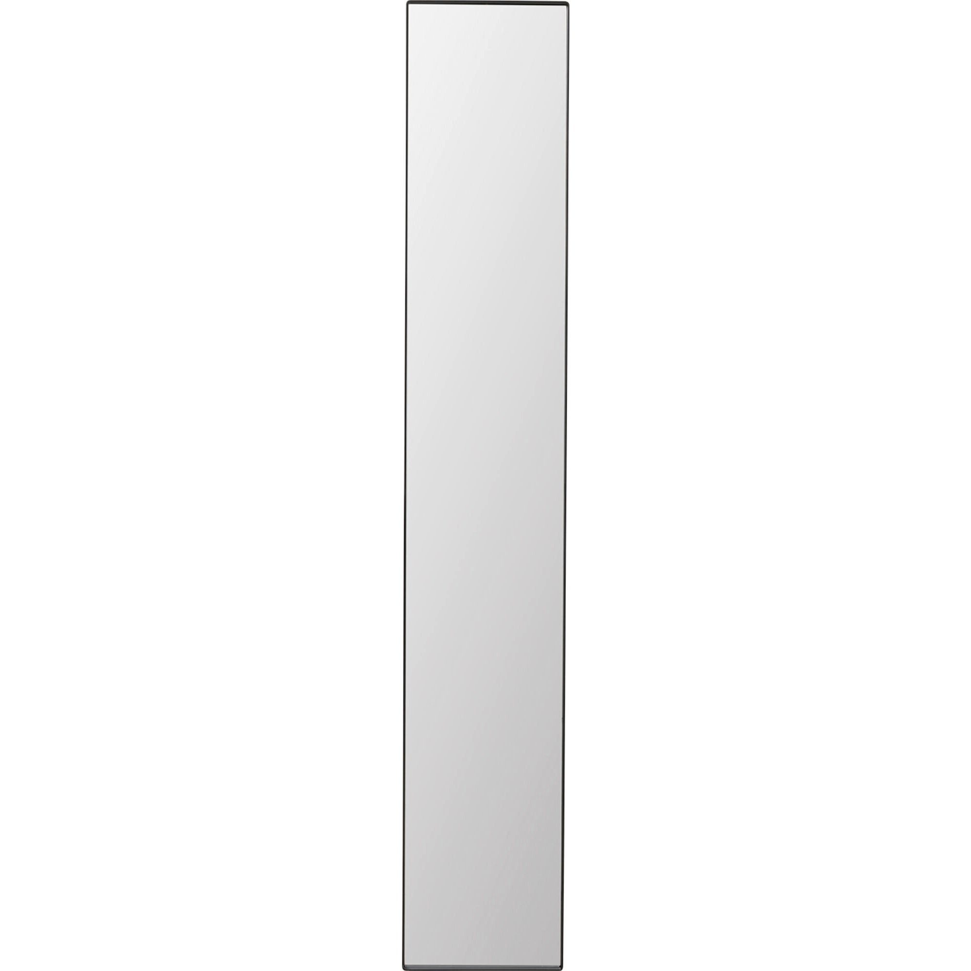 Kare Design Wandspiegel Starlet, mit Metallrahmen, Schwarz 30x180cm