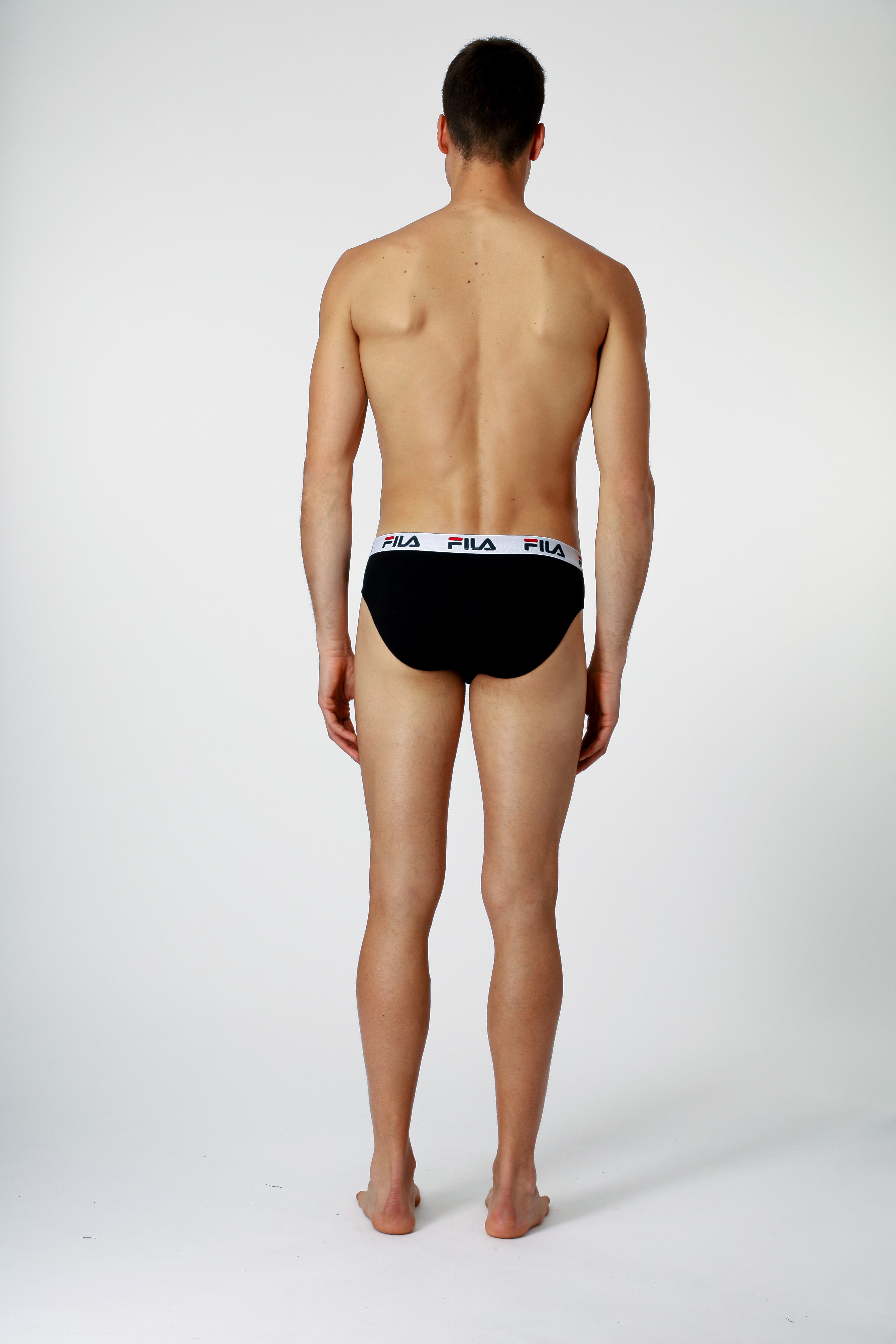 Fila Slip MAN BRIEF (3er Pack) mit elastischem Logobund