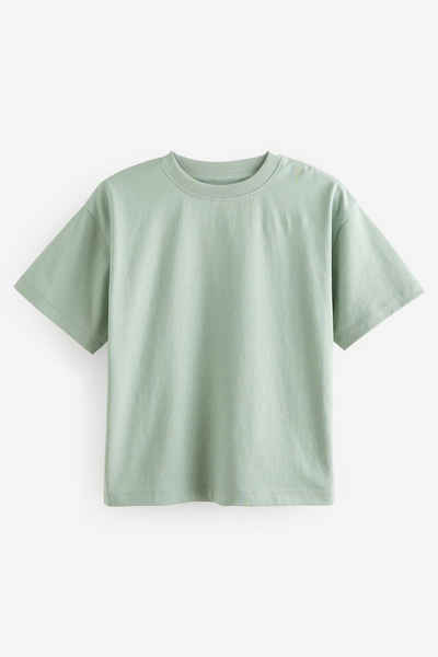 Next T-Shirt Oversize-Shirt mit kurzen Ärmeln (1-tlg)