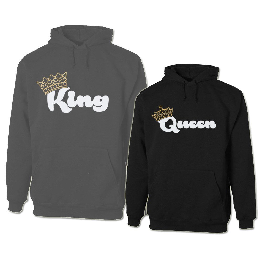 G-graphics Hoodie King & Queen (Partner- günstig online kaufen