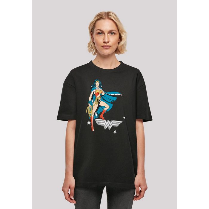 F4NT4STIC T-Shirt DC Comics Wonder Woman Standing Logo
