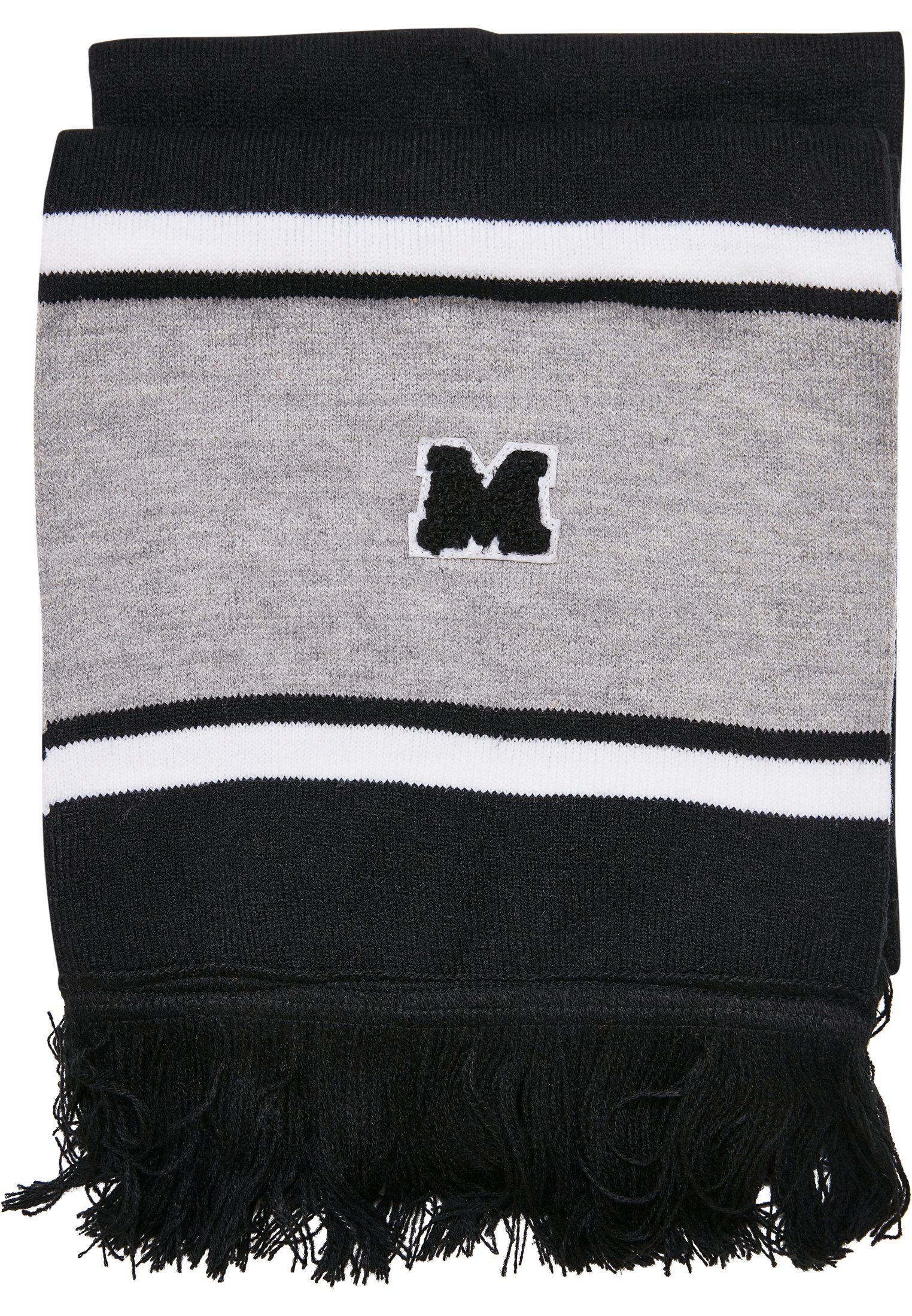 Unisex black/heathergrey/white Schal (1-St) College URBAN Team Scarf, CLASSICS