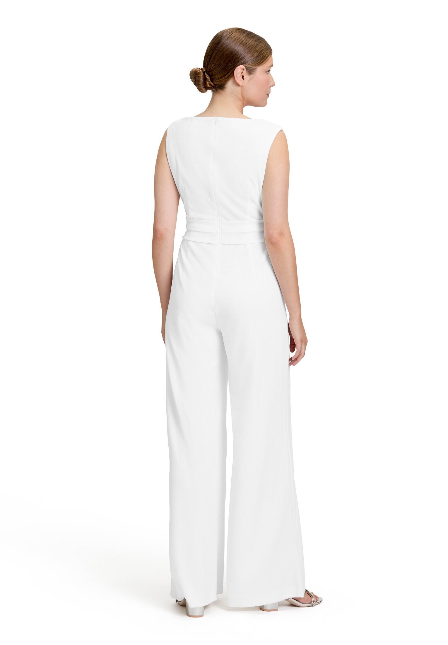 Vera Mont Overall Damen mit weitem Bein (1-tlg) Bunddetail