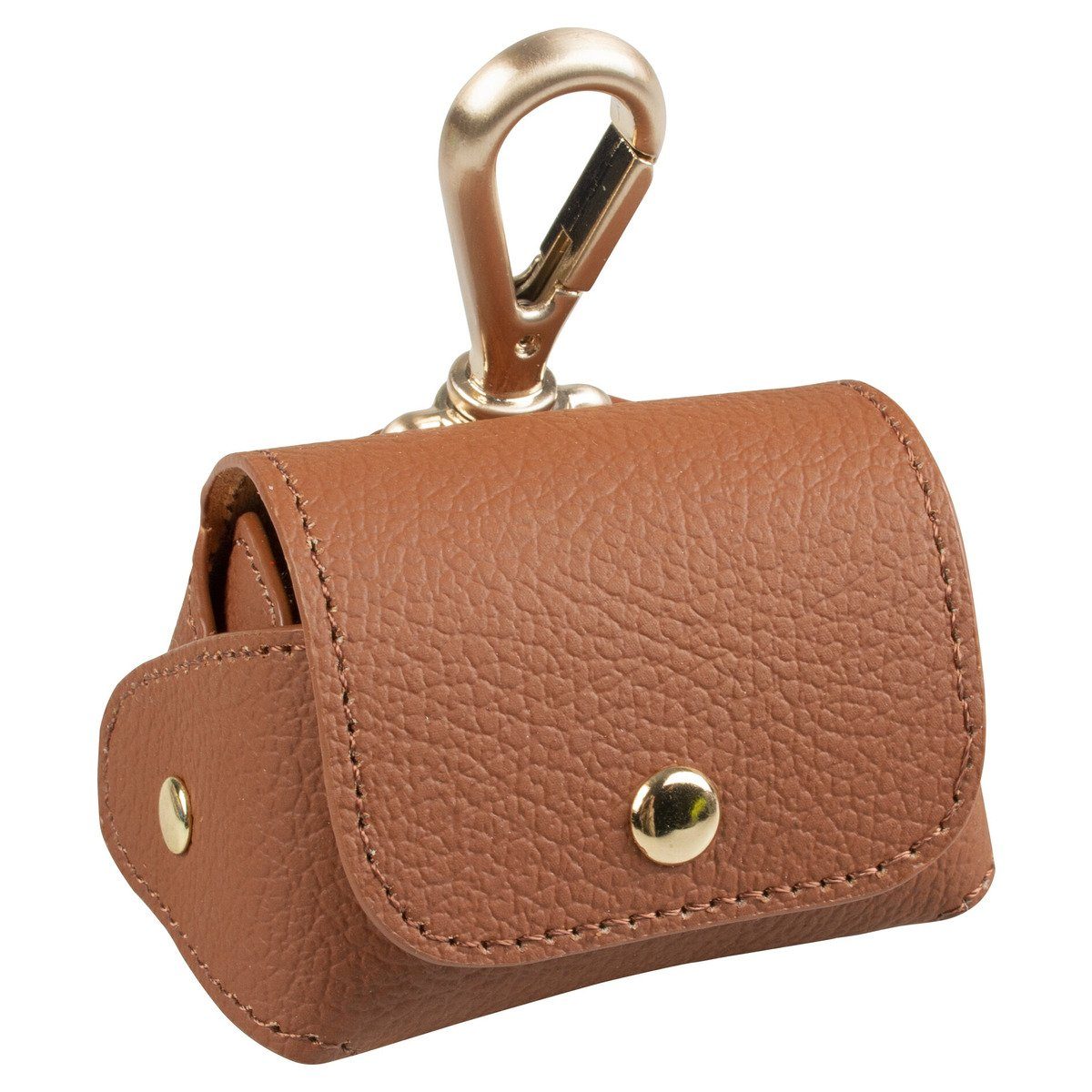 DUVO+ Hundekotbeutel Hundekotbeutelspender Kunstleder braun