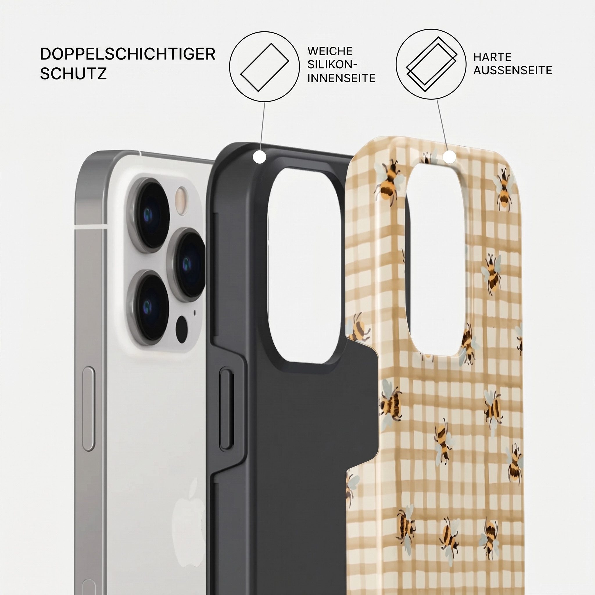 BURGA Backcover Burga Tough Back Cover MagSafe Apple iPhone 14 Pro - Honeycomb