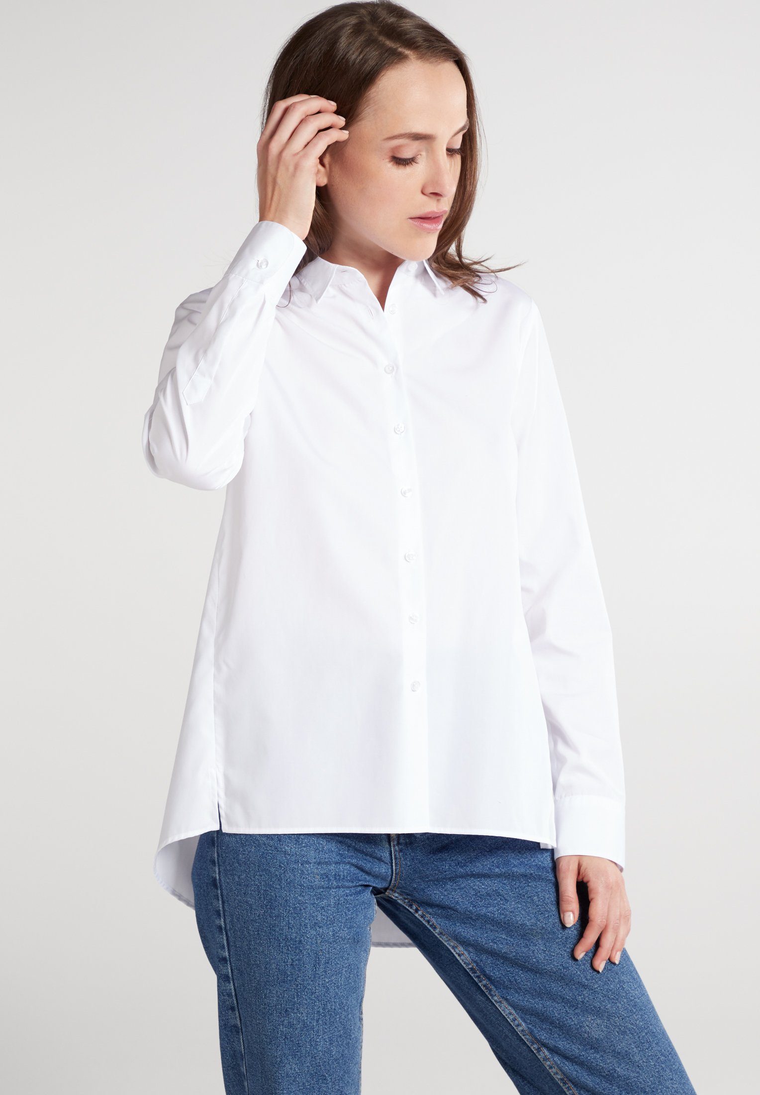 Eterna Hemdbluse LOOSE FIT EASY IRON (bügelleicht) günstig online kaufen