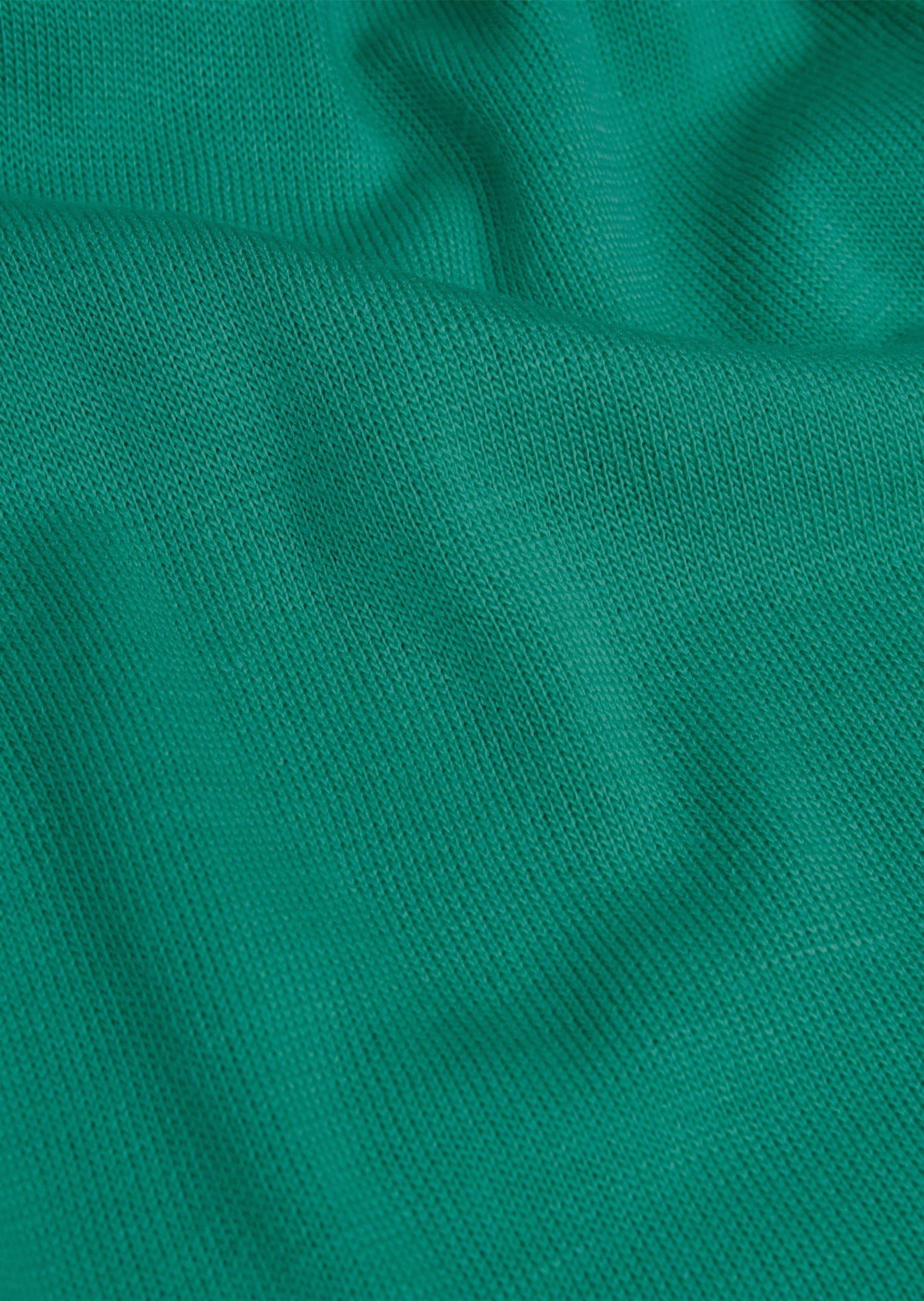 Unkomplizierter smaragd mit Strickpullover GOLDNER V-Ausschnitt Pullover