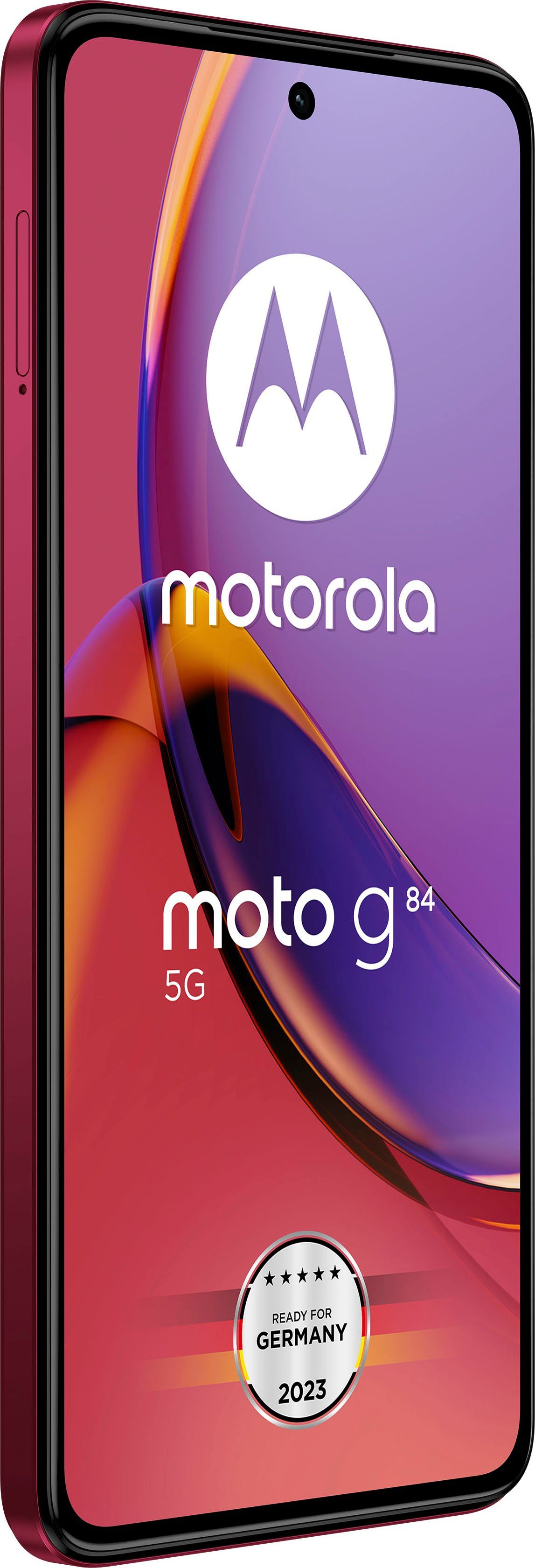 Motorola g84 Zoll, Viva cm/6,55 Kamera) Magenta Smartphone (16,64 MP 50