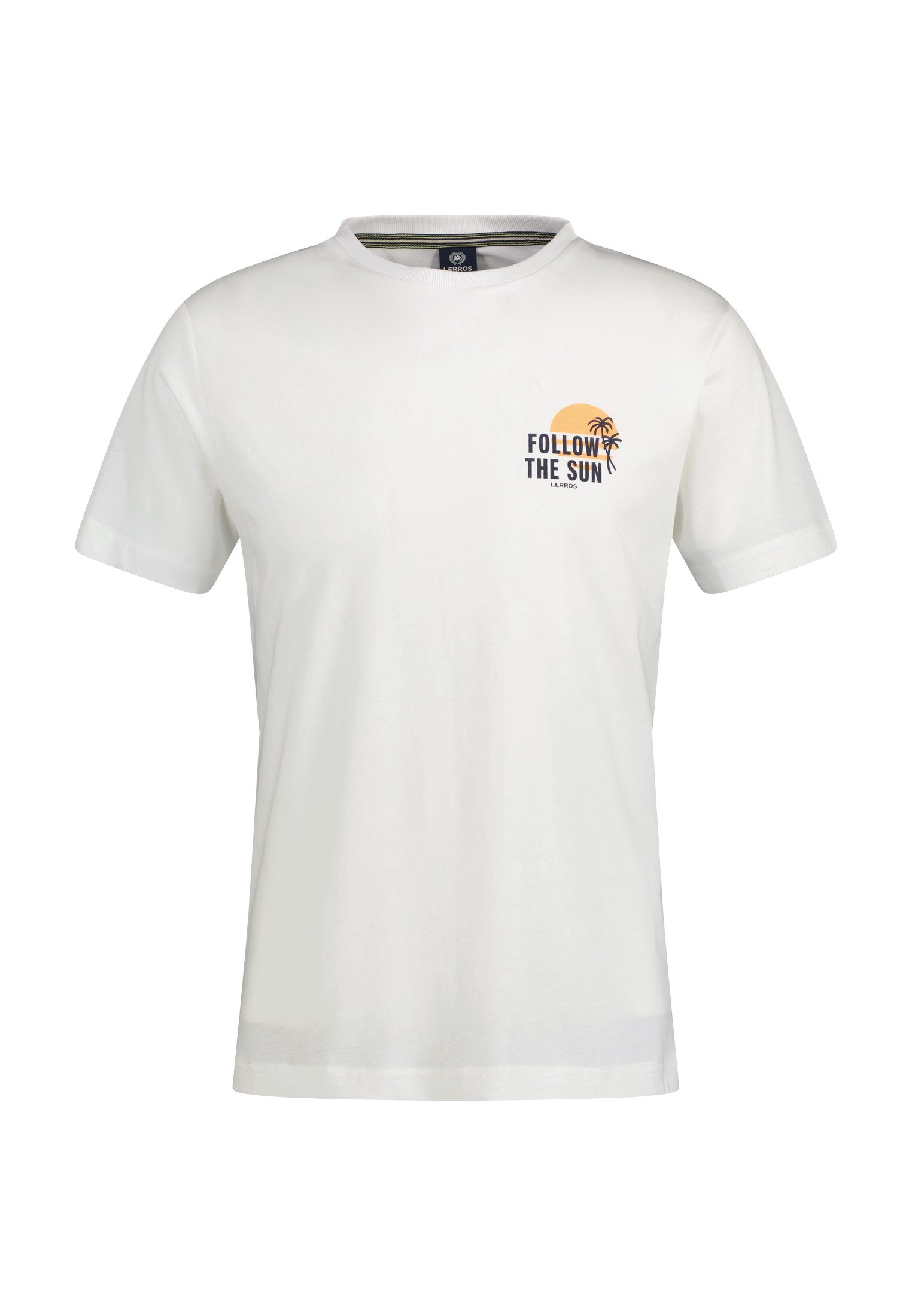 LERROS T-Shirt LERROS T-Shirt *Follow the sun* WHITE