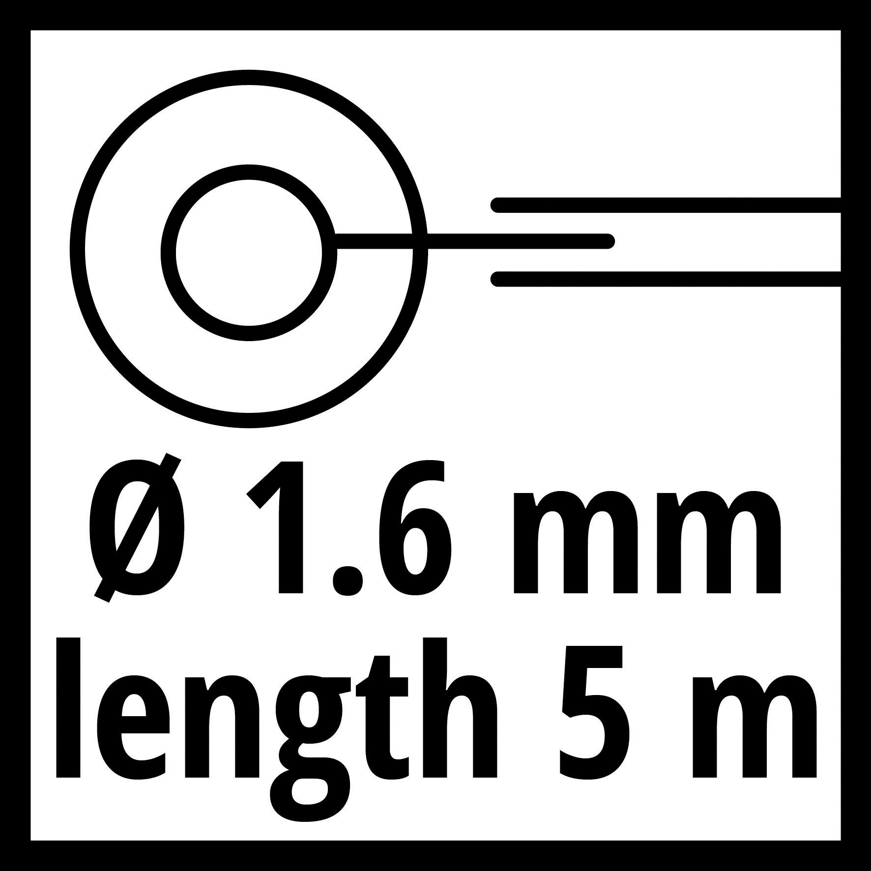 Einhell Rasentrimmer-Ersatzspule GE-CT 18/28, 5 m Fadenlänge, (Set, 2-St), für Akku-Rasentrimmer GE-CT 18/28 Li, GE-CT 18/28 Li TC