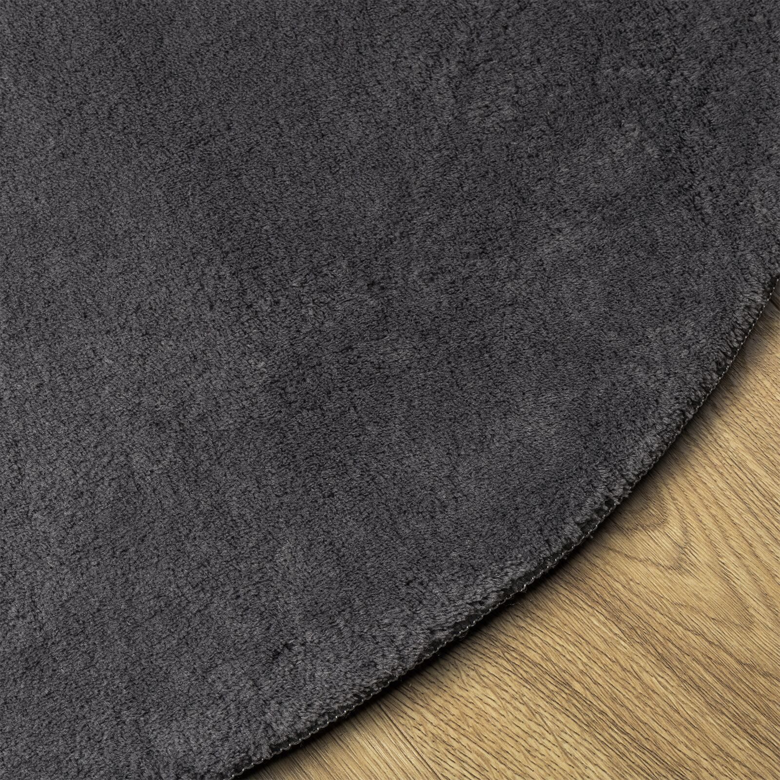 vidaXL Teppich Teppich "HUARTE" Anthrazit 80x150 günstig online kaufen