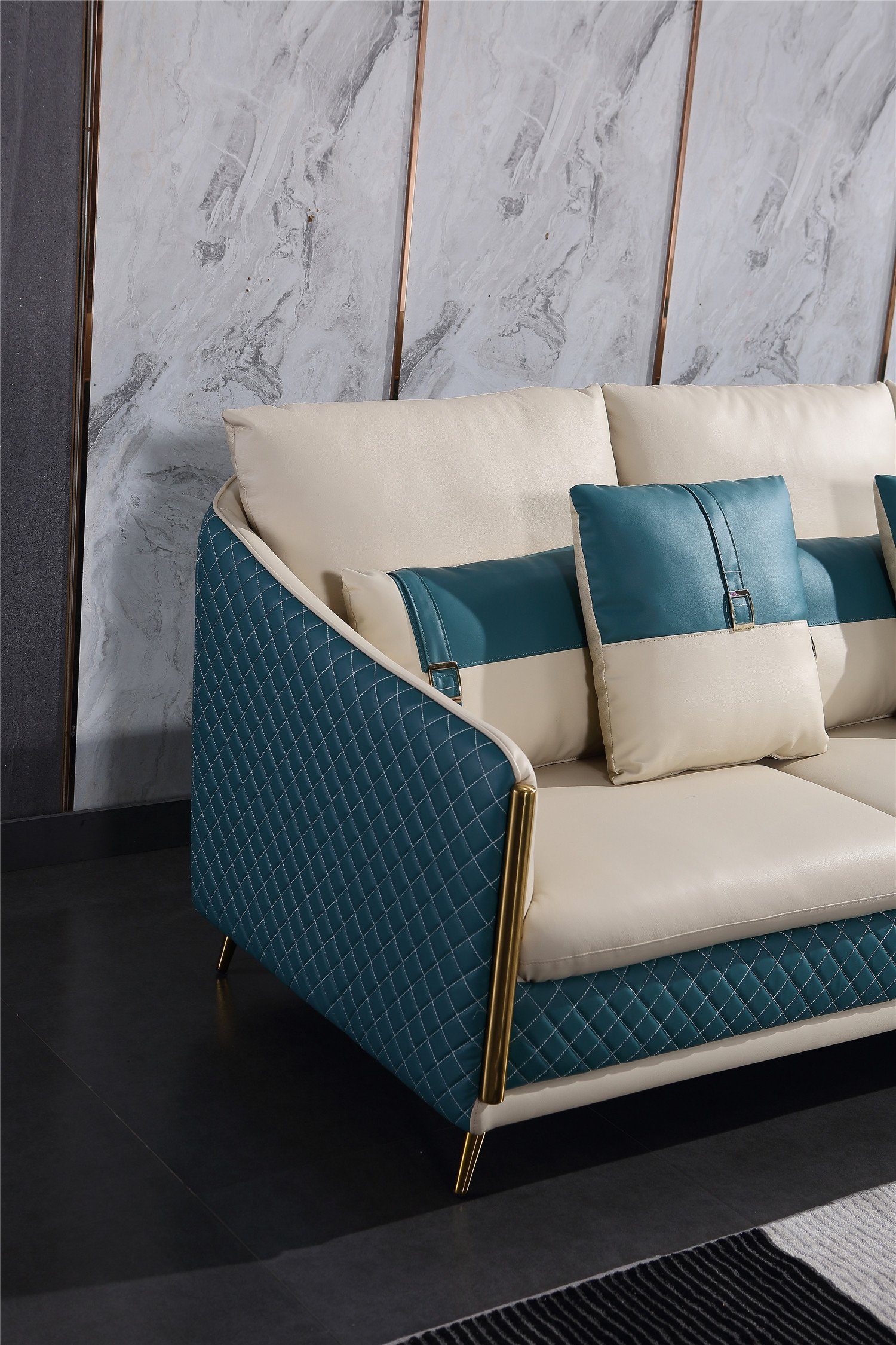 Sofa Sofagarnitur Made JVmoebel Sofa Sitzer Polster, 3+2+1 Couch Moderne Europe Sitz in